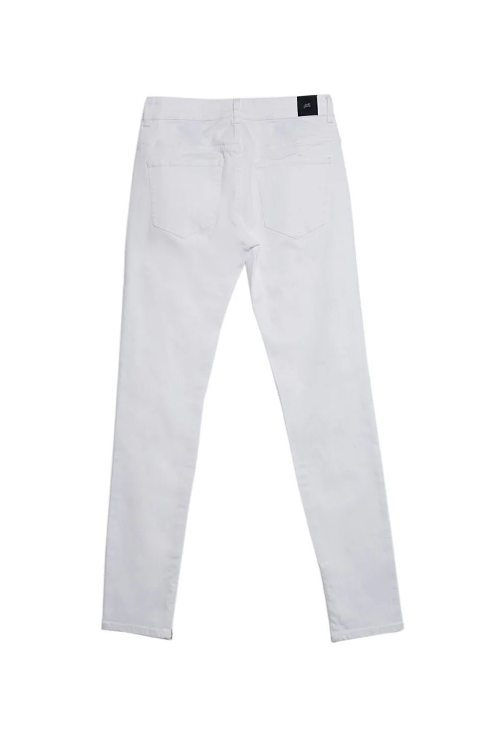 Denim ankle zipper white M2457HDE - Image 5