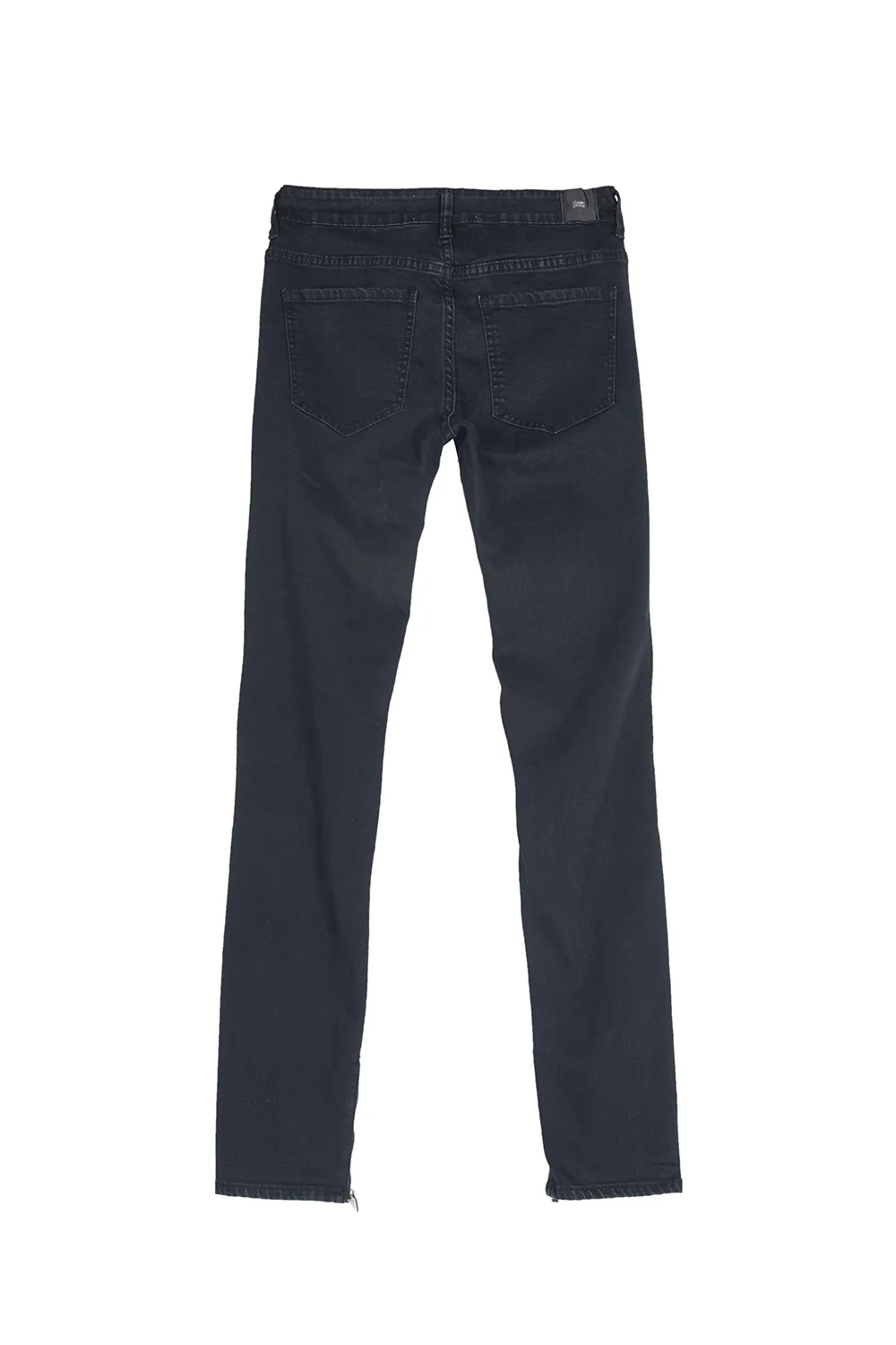 Denim ankle zipper black M2456HDE - Image 5