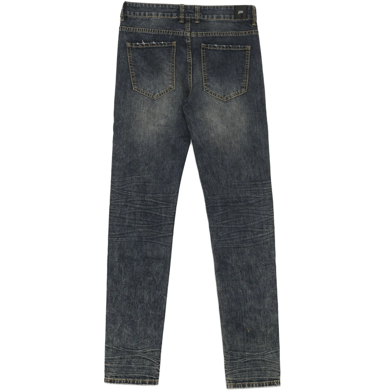 Jean délavé Bleu foncé - Image 7