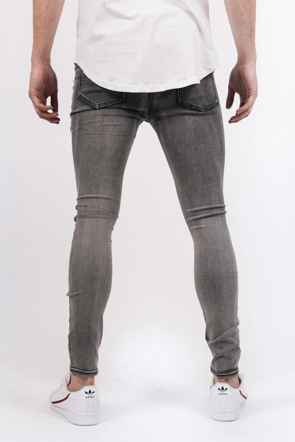 Jean destroy gris - Image 2