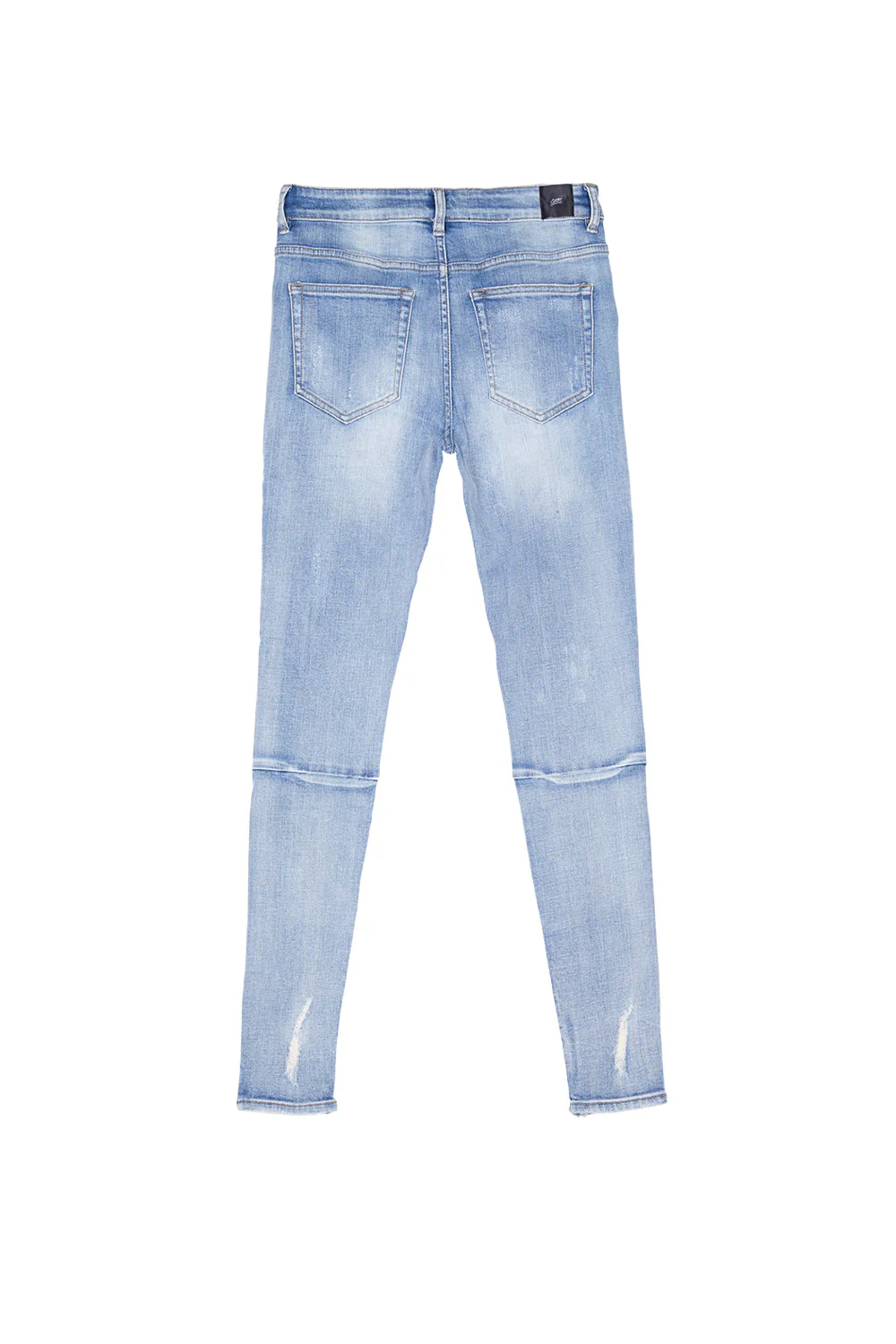 Jean destroy zips skinny Sixth June bleu - Image 6