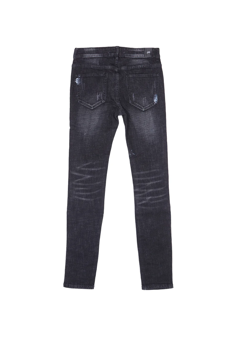Jean peinturé skinny noir - Image 6