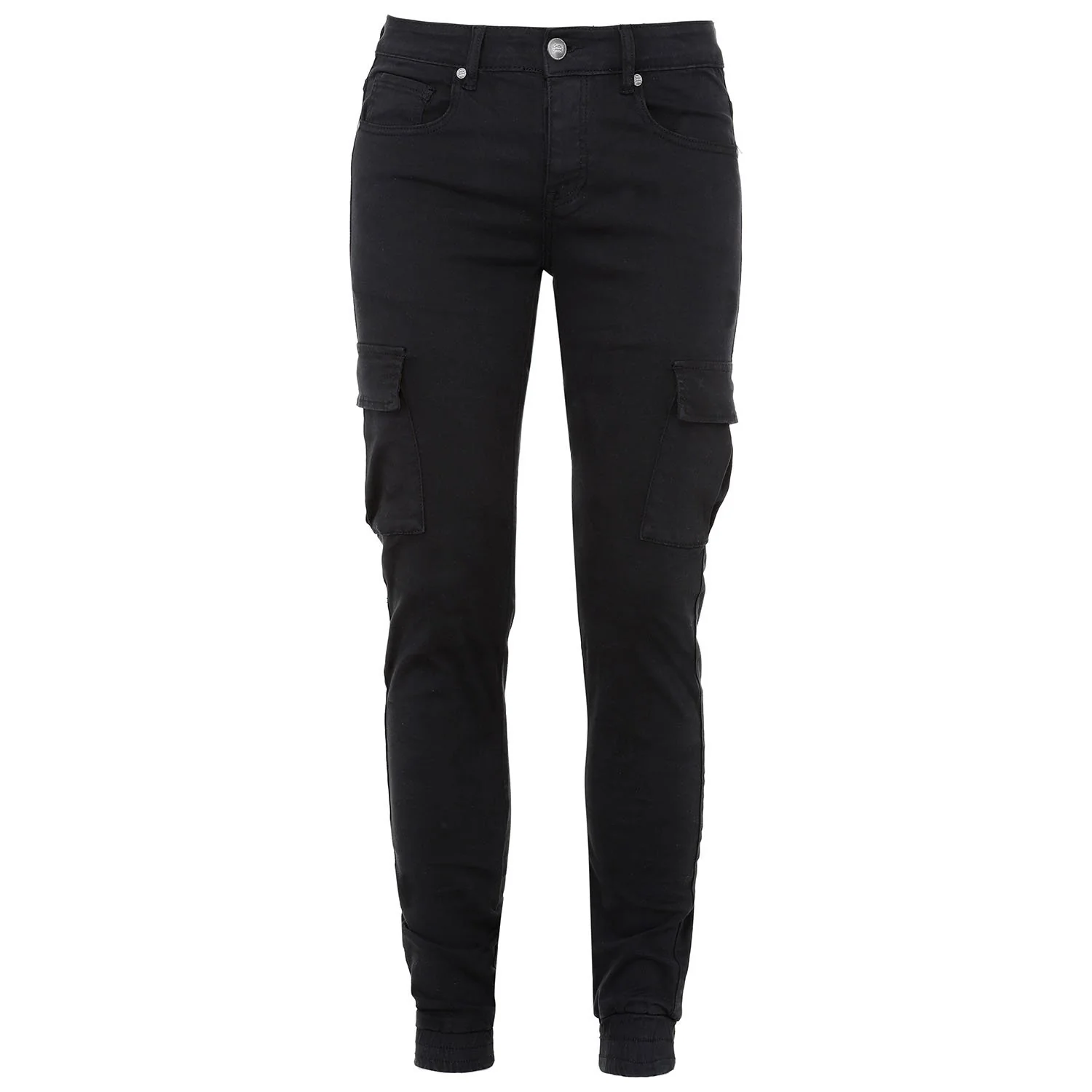 Jean poches cargo noir - Image 6