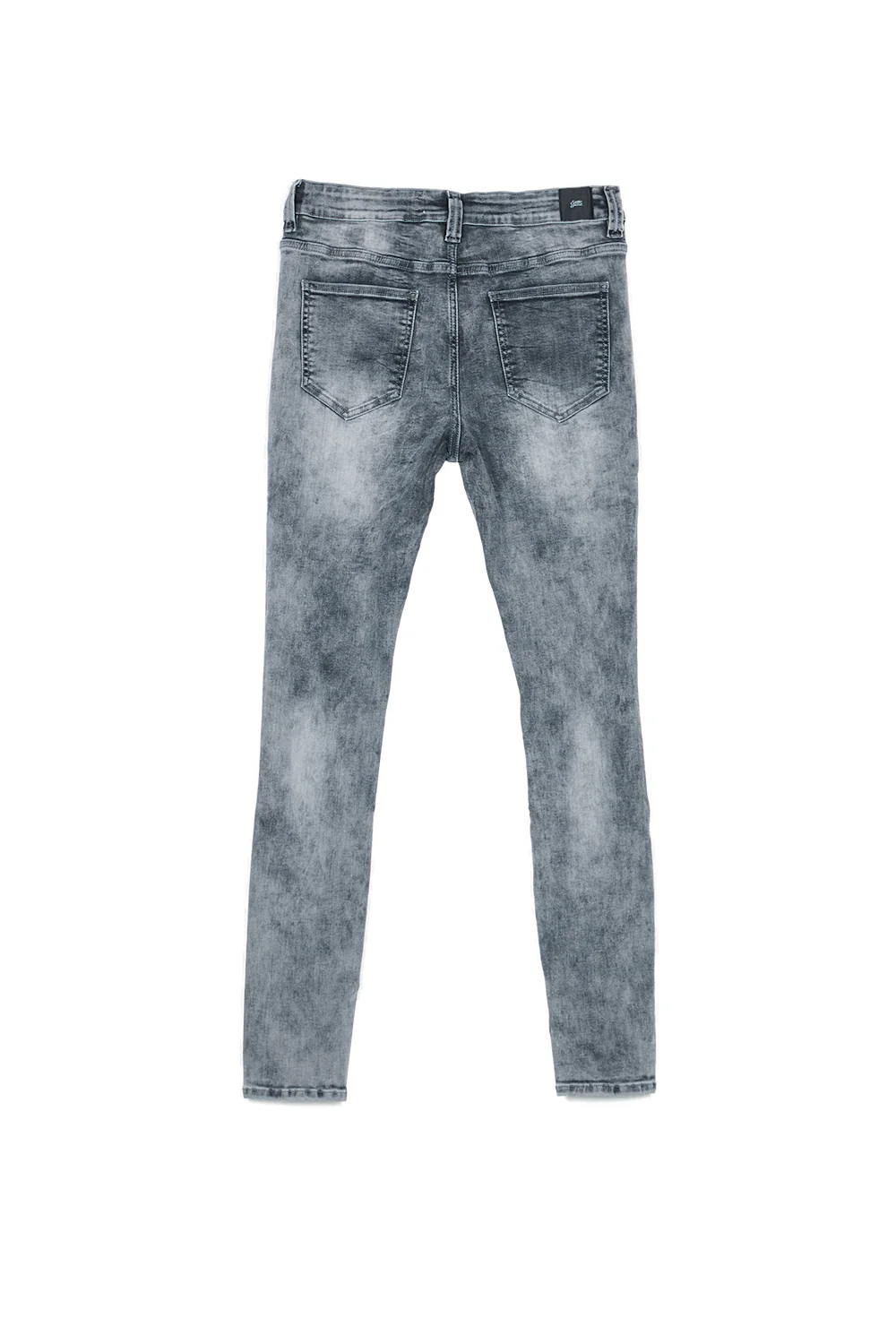 Jean skinny déchiré gris - Image 6