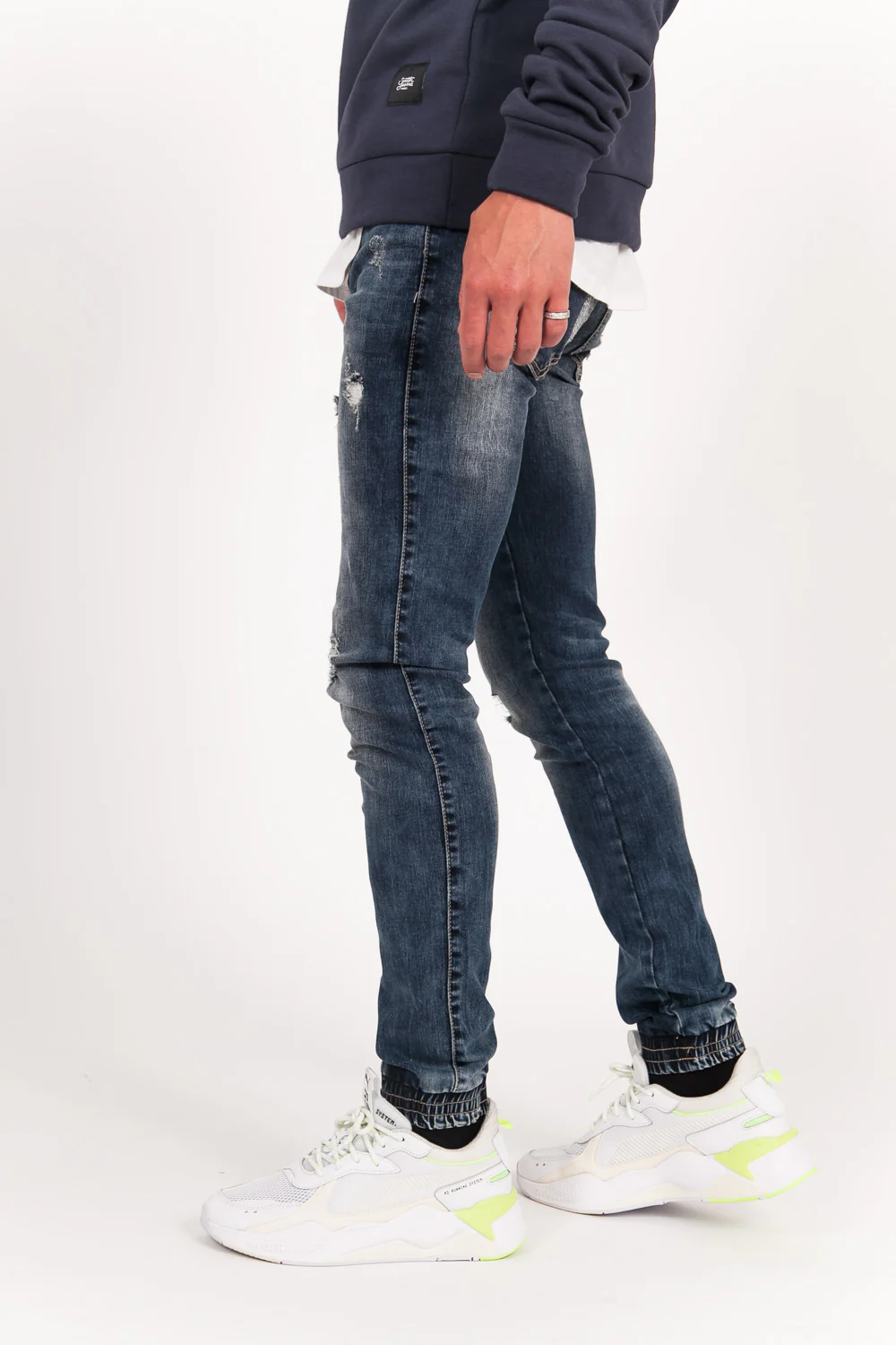 Jean slim destroy bleu M1912HDE - Image 4