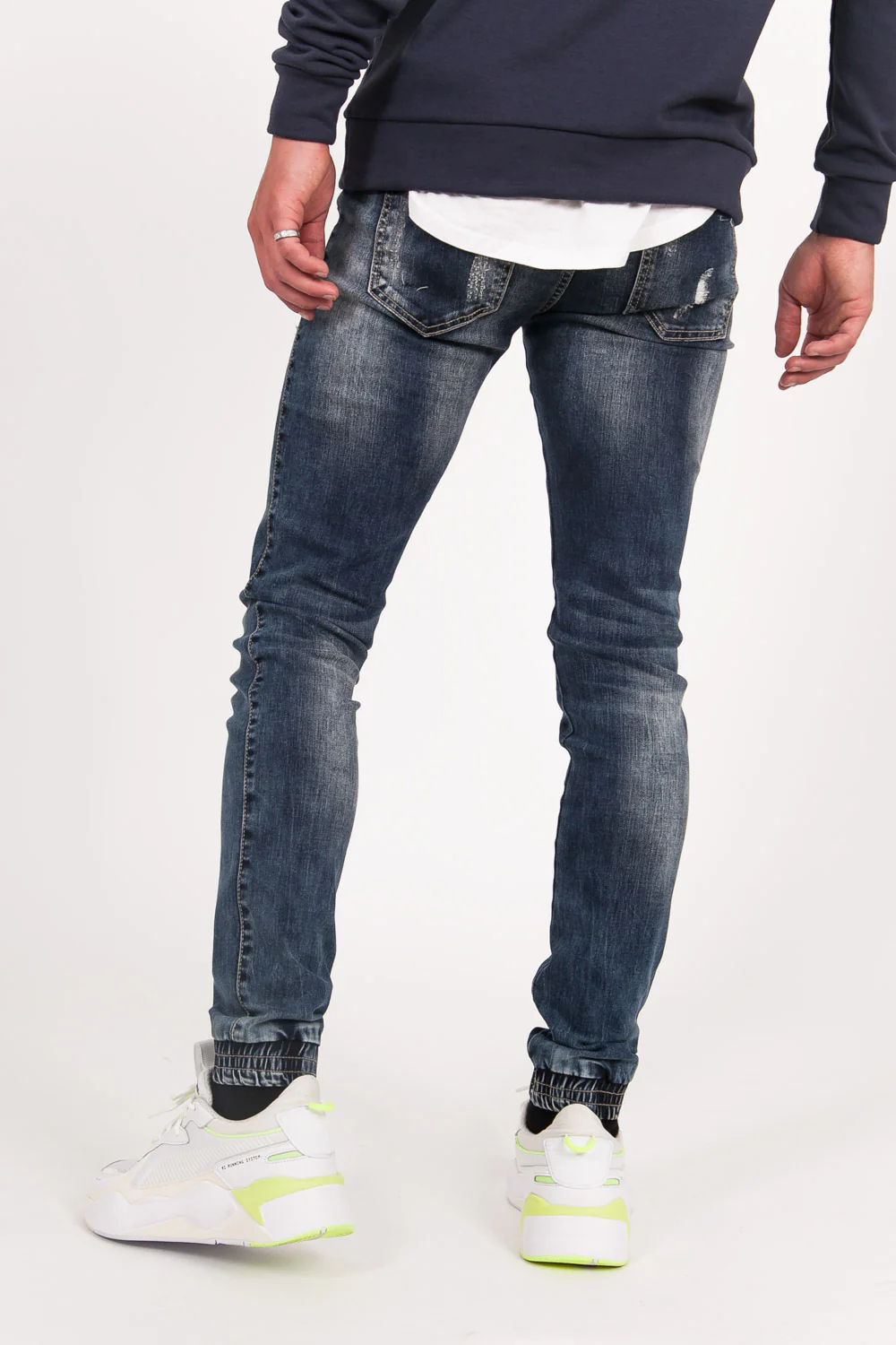 Jean slim destroy bleu M1912HDE - Image 5