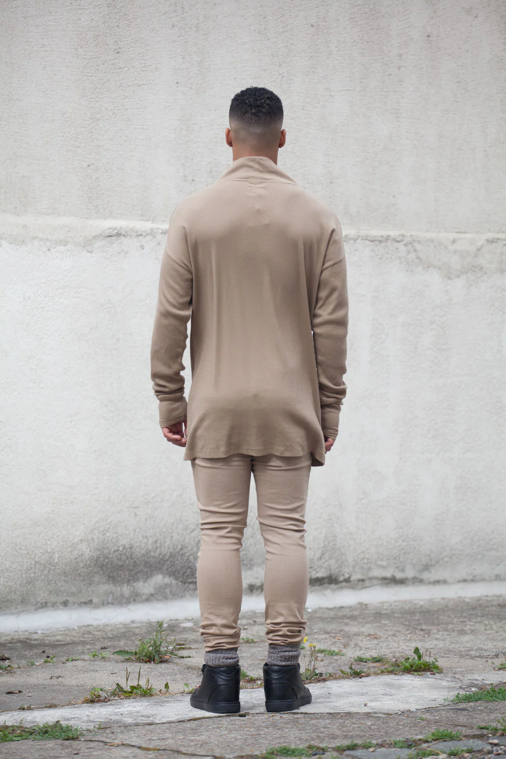 Jean destroy beige M1907HDE - Image 4