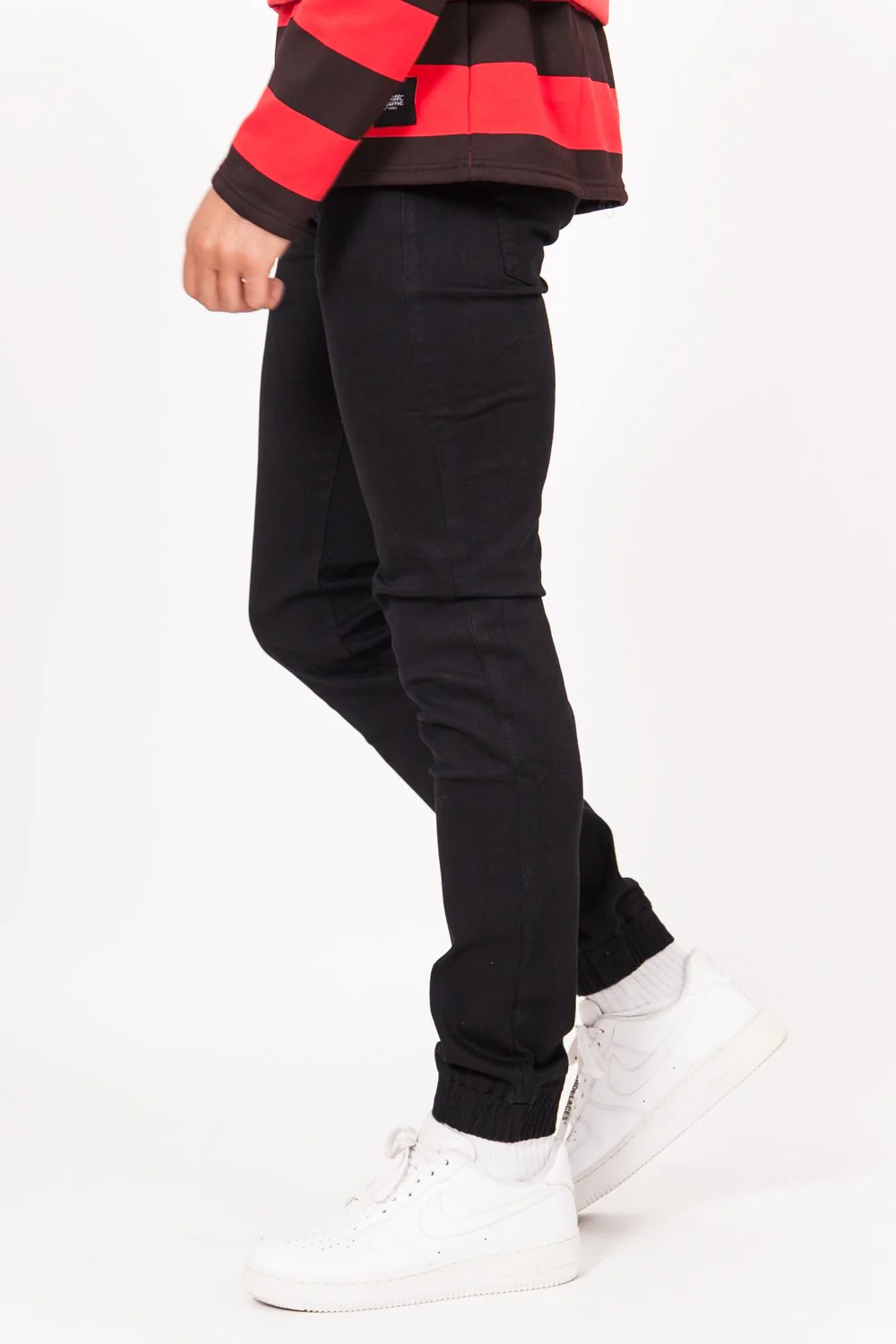 Jean skinny uni Noir - Image 3