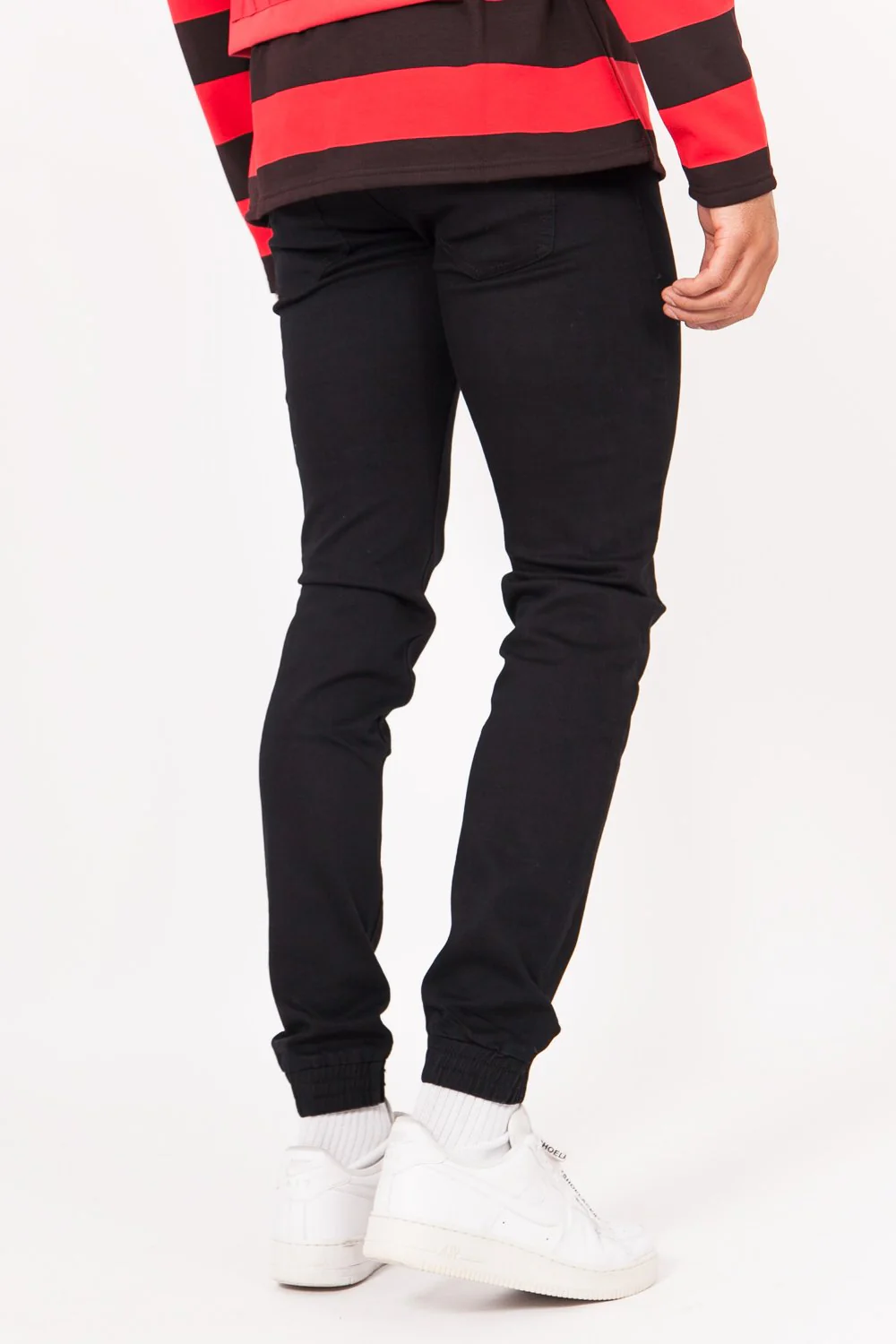 Jean skinny uni Noir - Image 4
