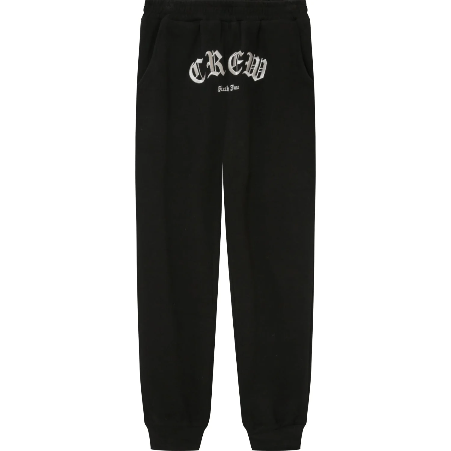 Jogging CREW gothique Noir - Image 6