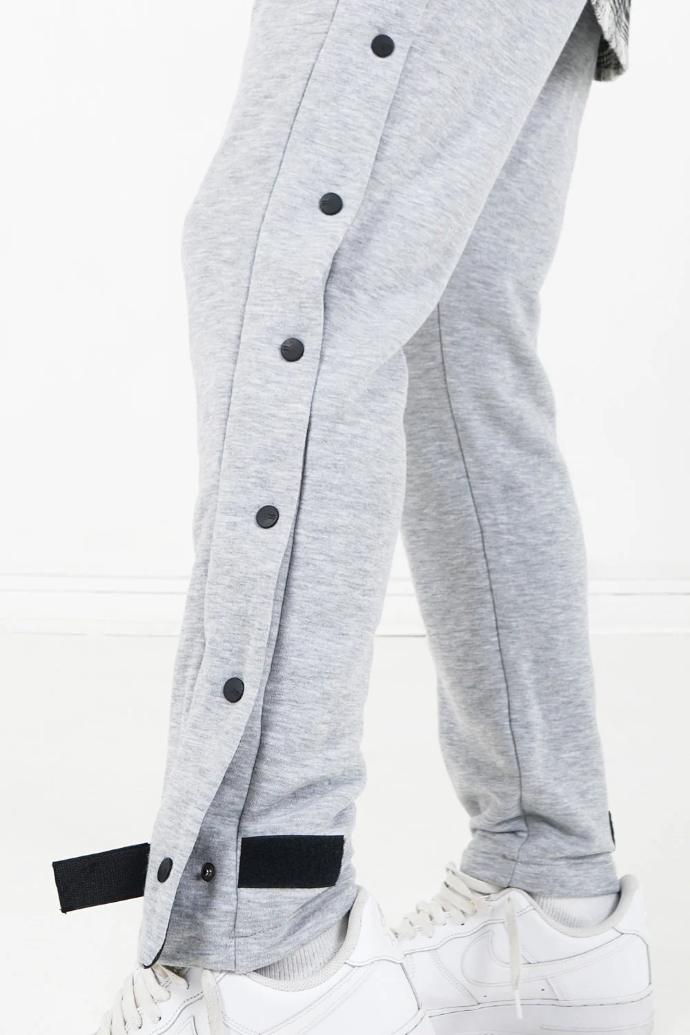 Jogging boutons pression Gris - Image 3