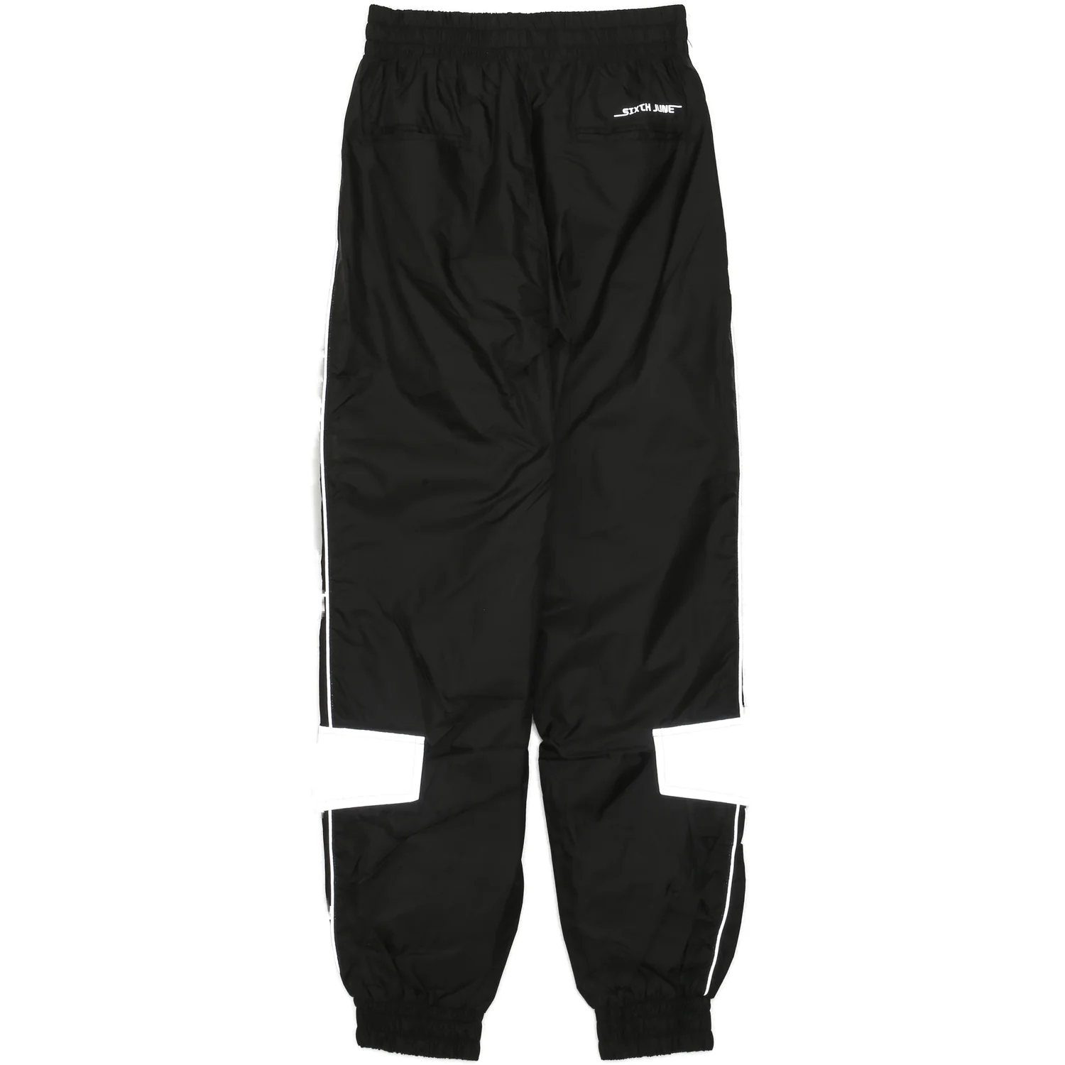 Jogging boucle empiècement réfléchissant noir - Image 8
