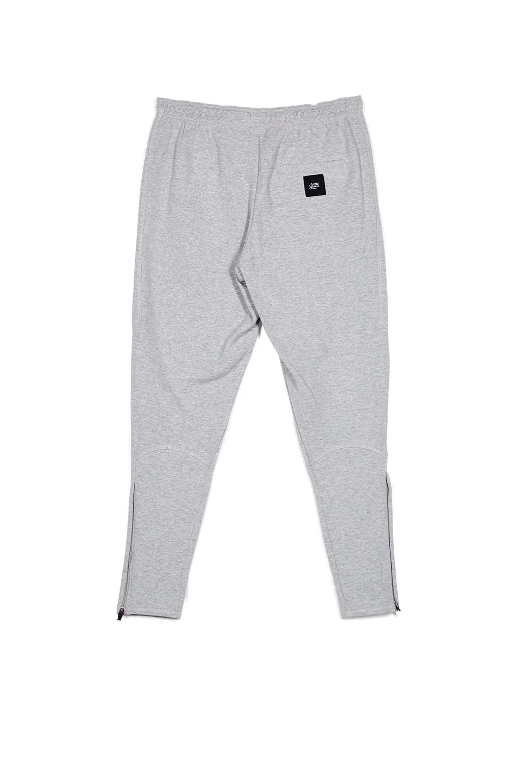 Jogging ajusté zips gris clair - Image 5