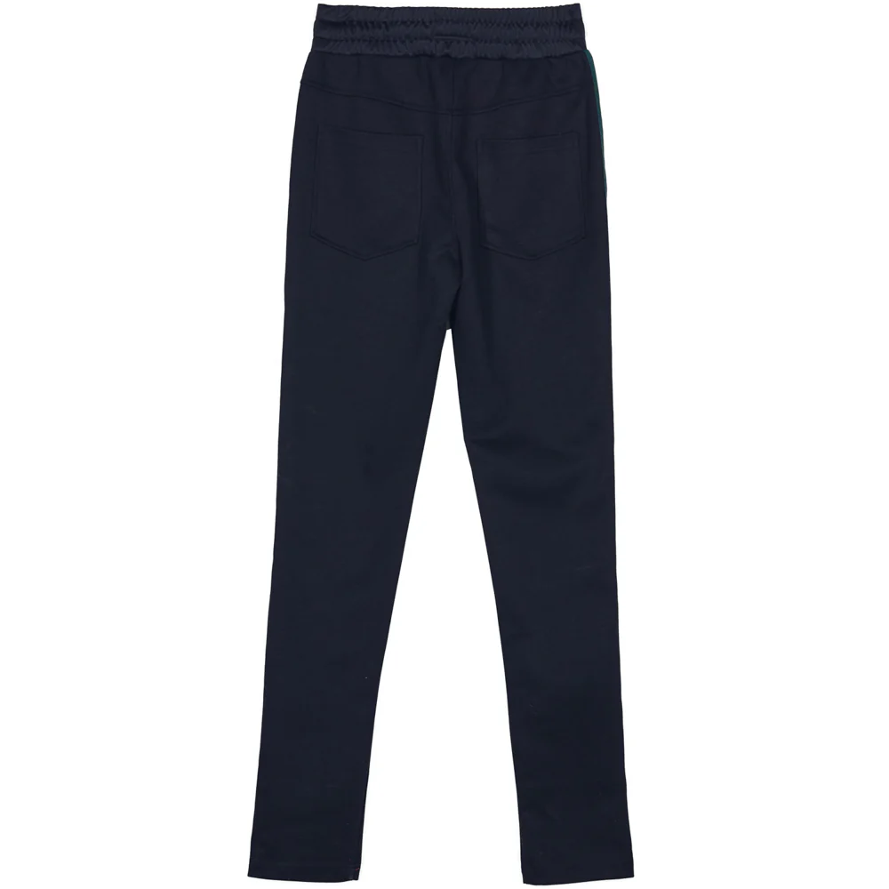 Jogging bandes bicolores noir vert rouge - Image 5