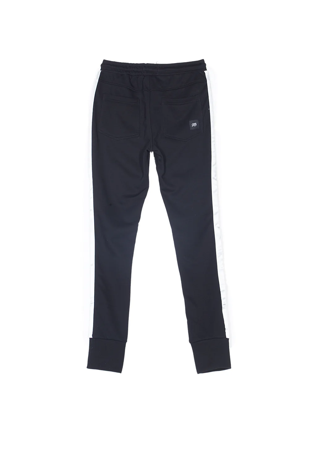 Jogging bandes bicolores noir - Image 6