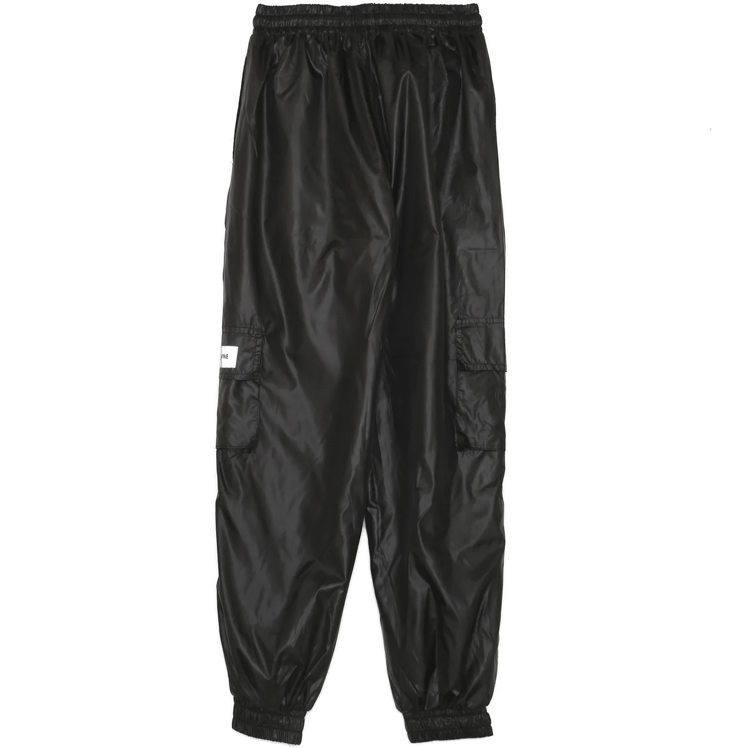 Jogging cargo réfléchissant zip noir - Image 6