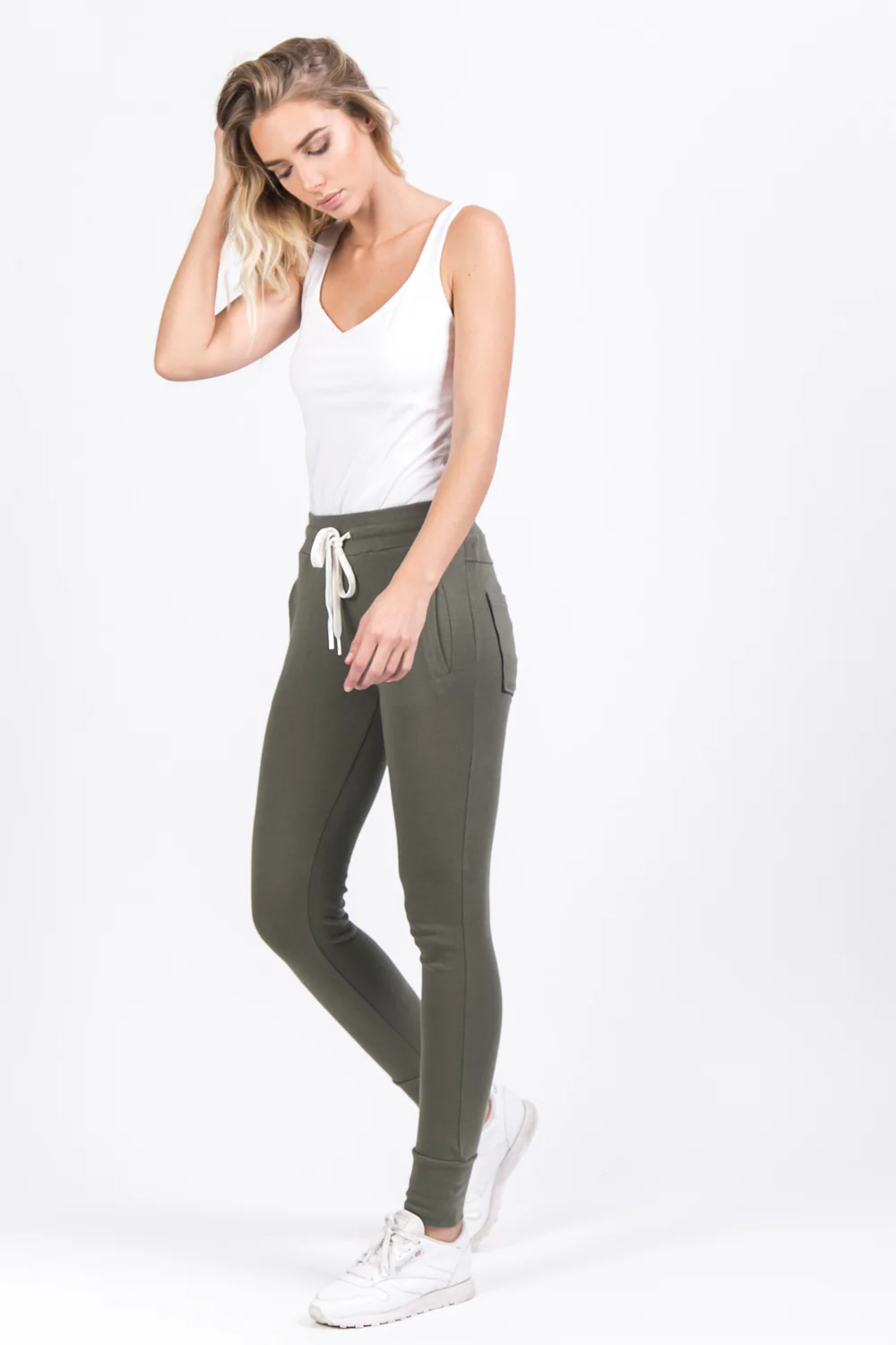 Jogging moulant kaki - Image 4