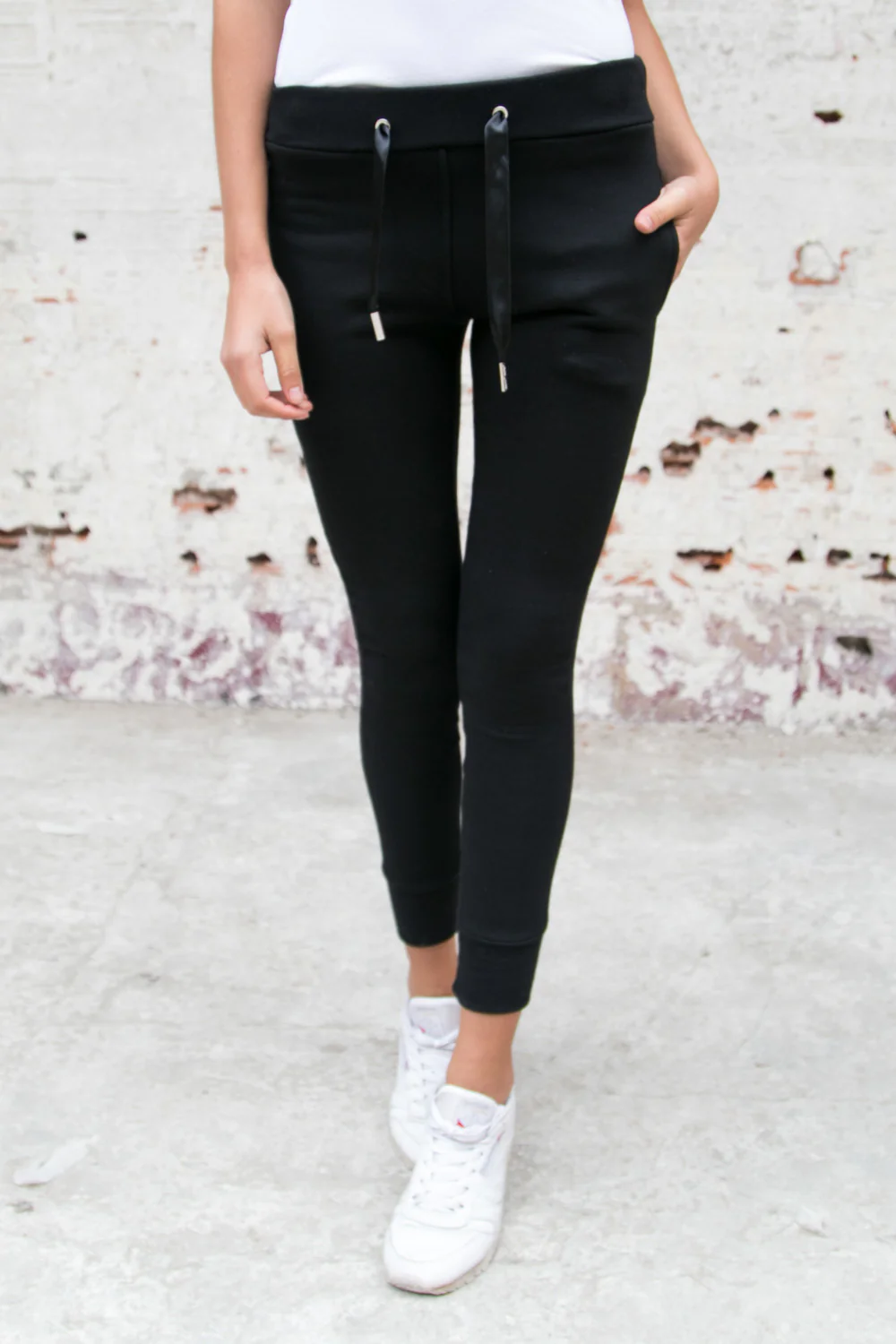 Jogging ruban satin Sixth June noir - Image 6
