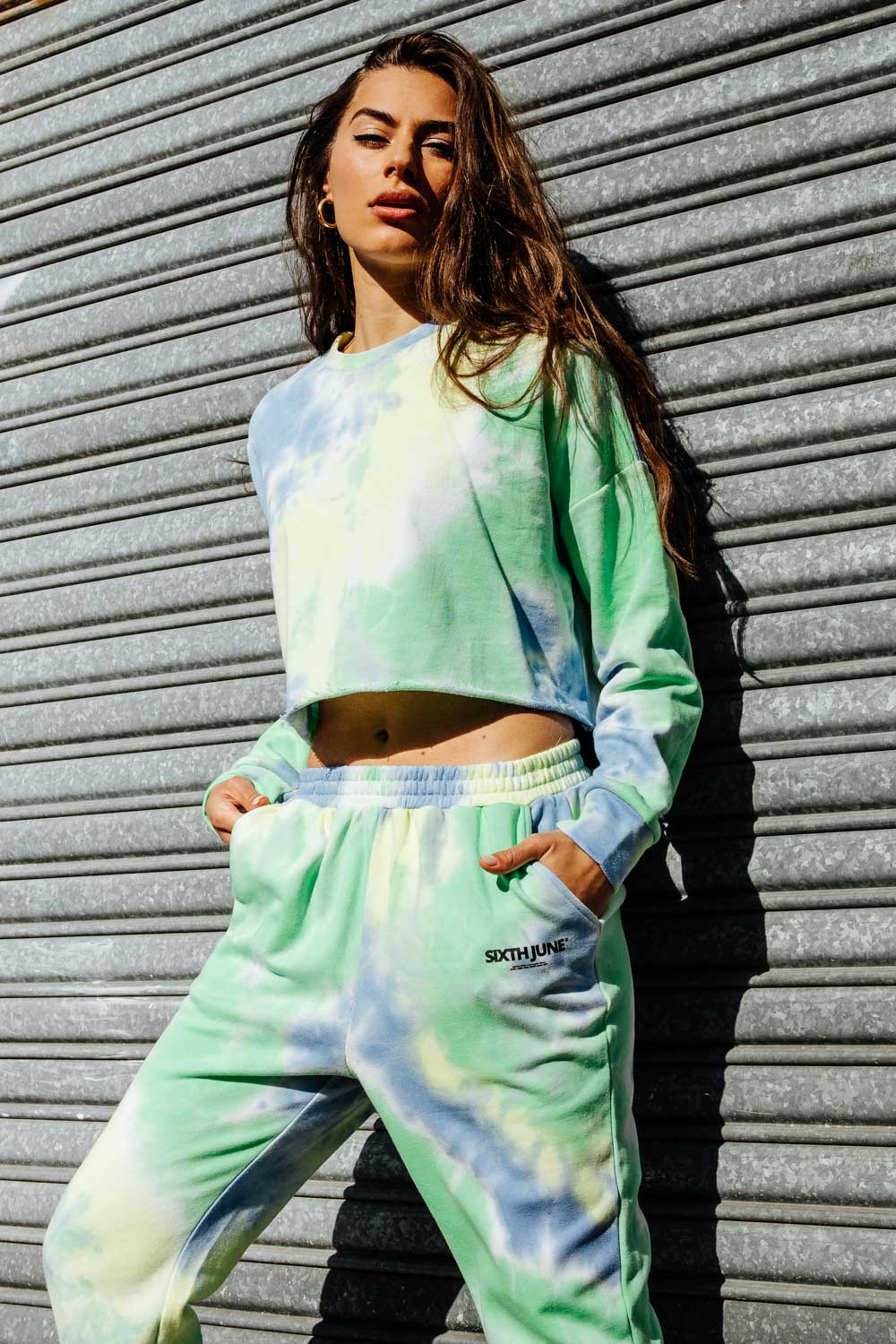Jogging tie and dye Bleu - Image 7