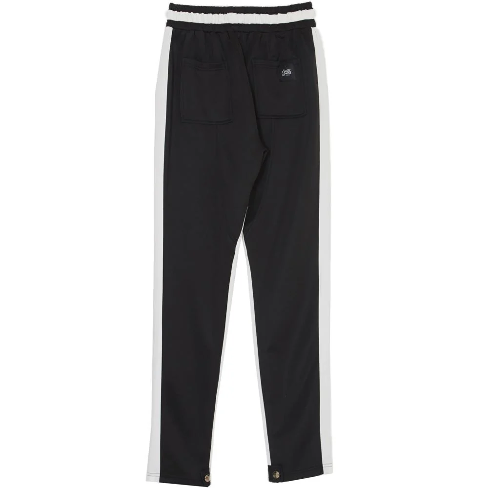 Jogging tricolore boucles rouge noir blanc - Image 5