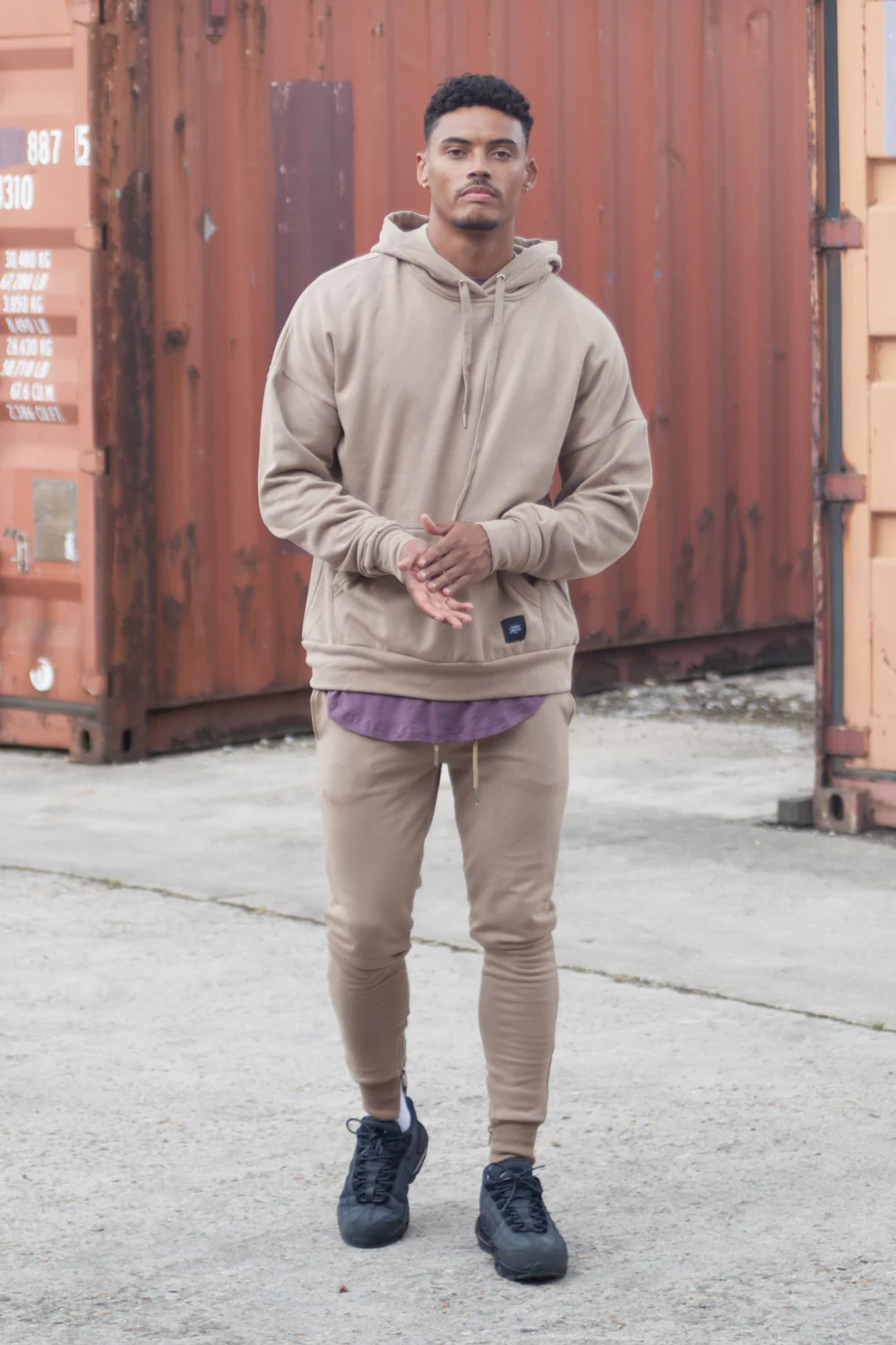 Jogging zips slim beige - Image 3