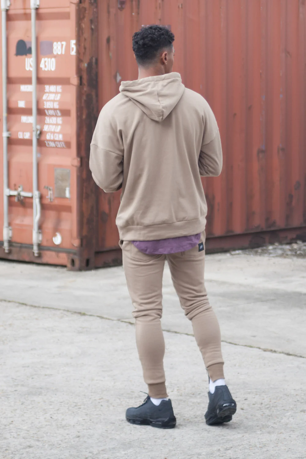 Jogging zips slim beige - Image 5