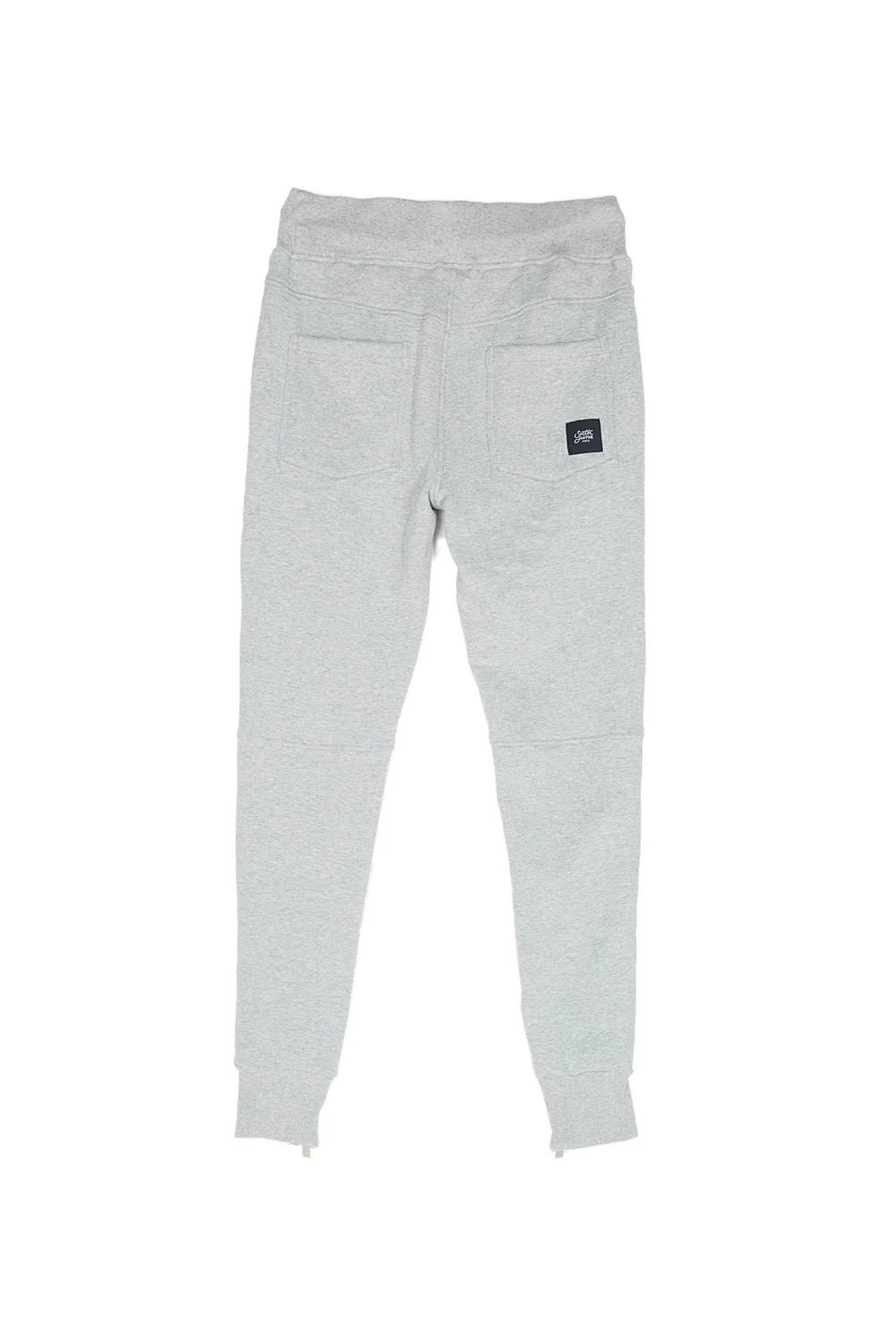Jogging zips slim gris clair - Image 6