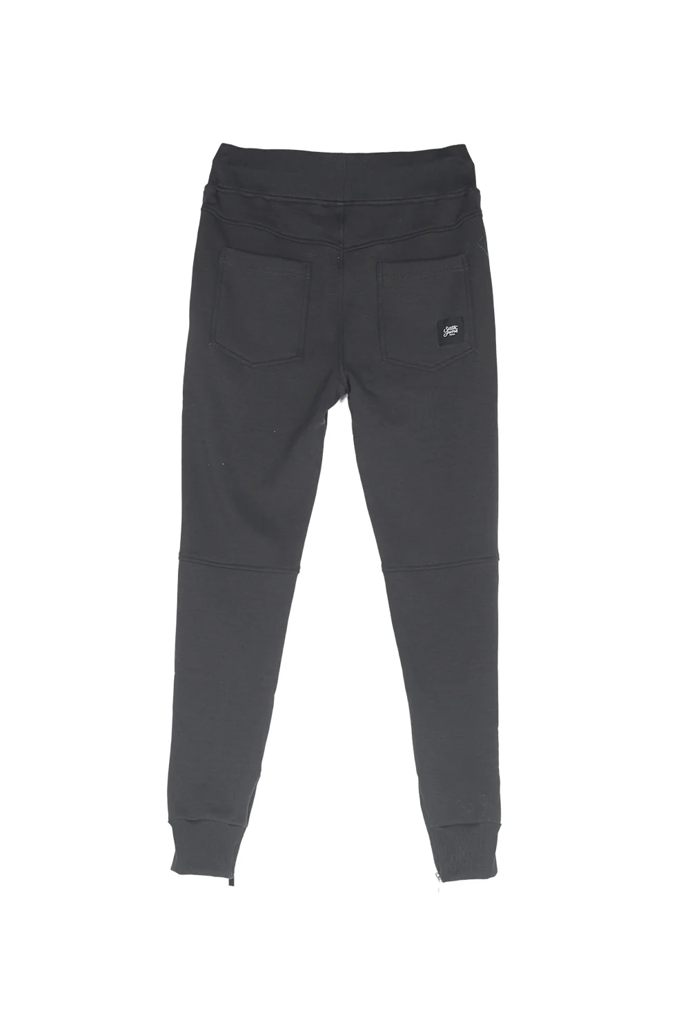 Jogging zips slim gris foncé - Image 6
