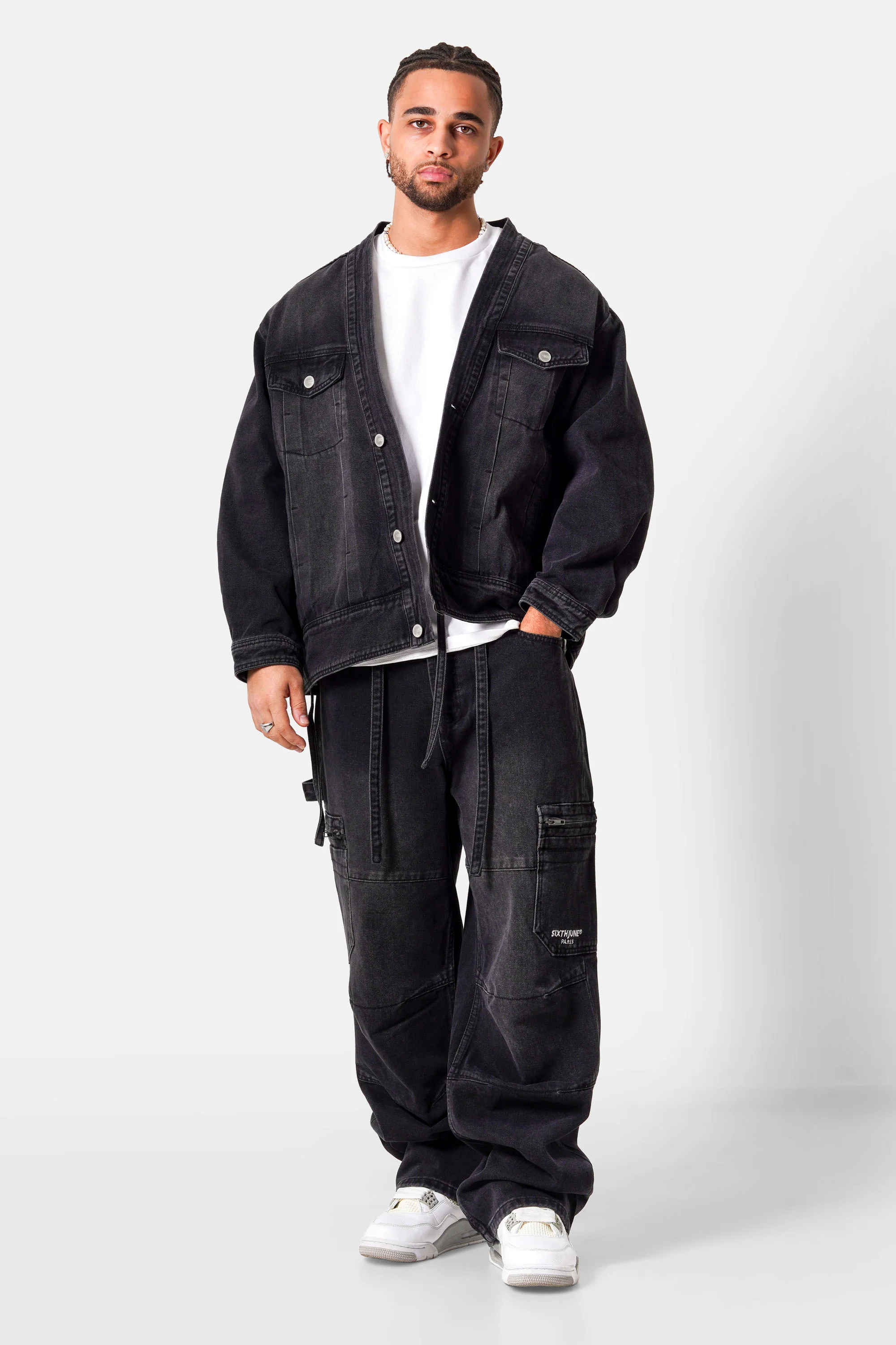 KIMONO denim jacket - Image 2