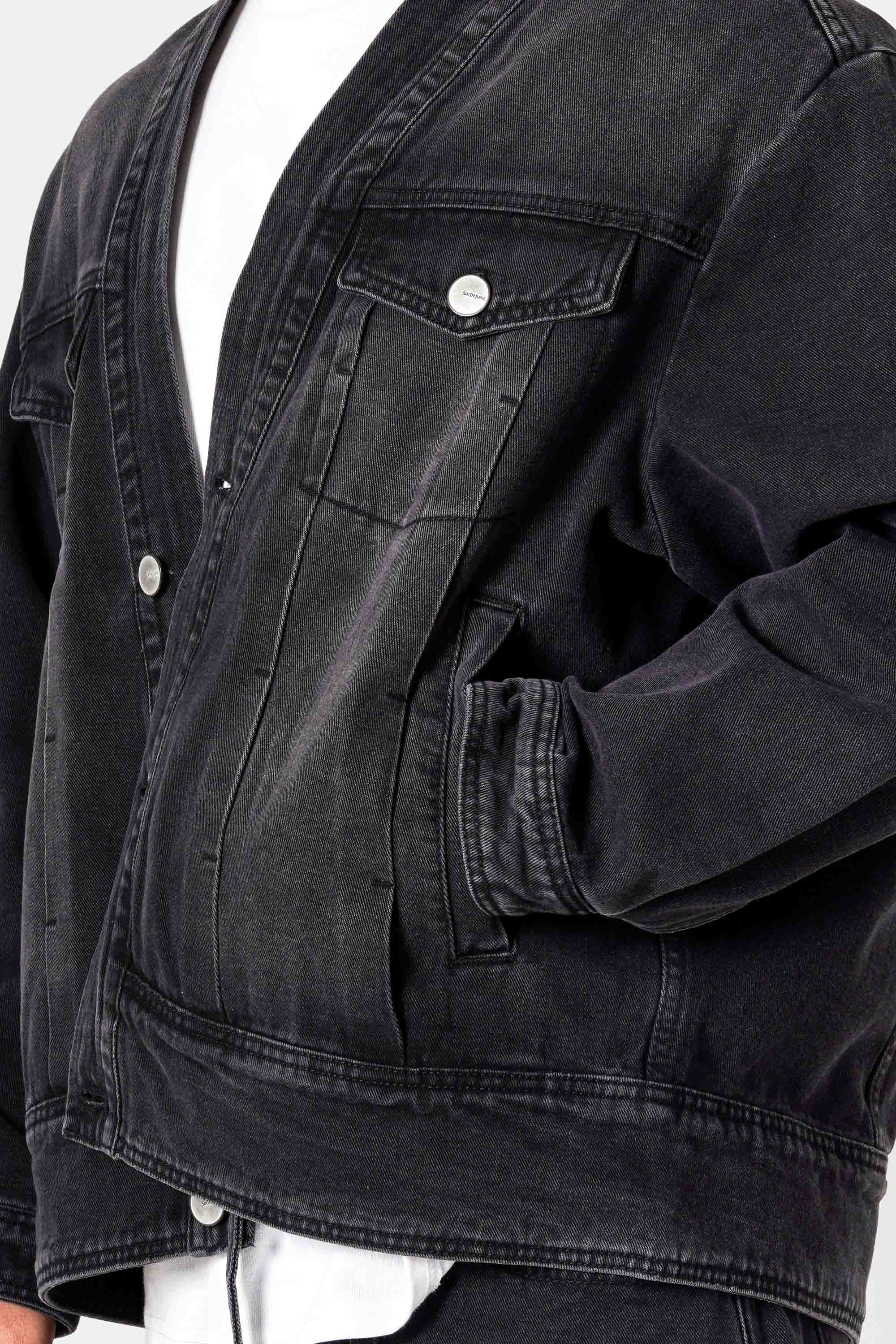 KIMONO denim jacket - Image 3