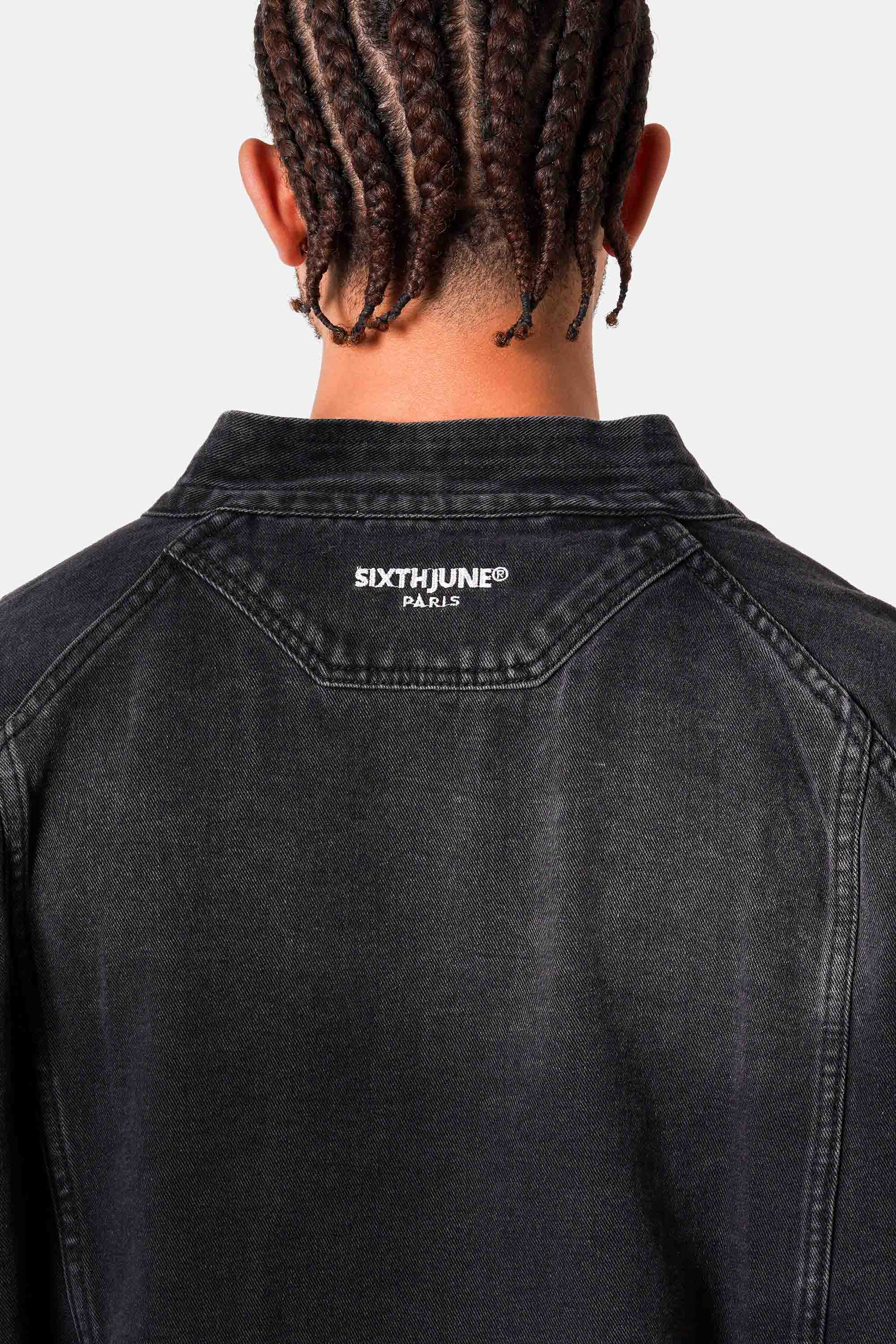 KIMONO denim jacket - Image 4