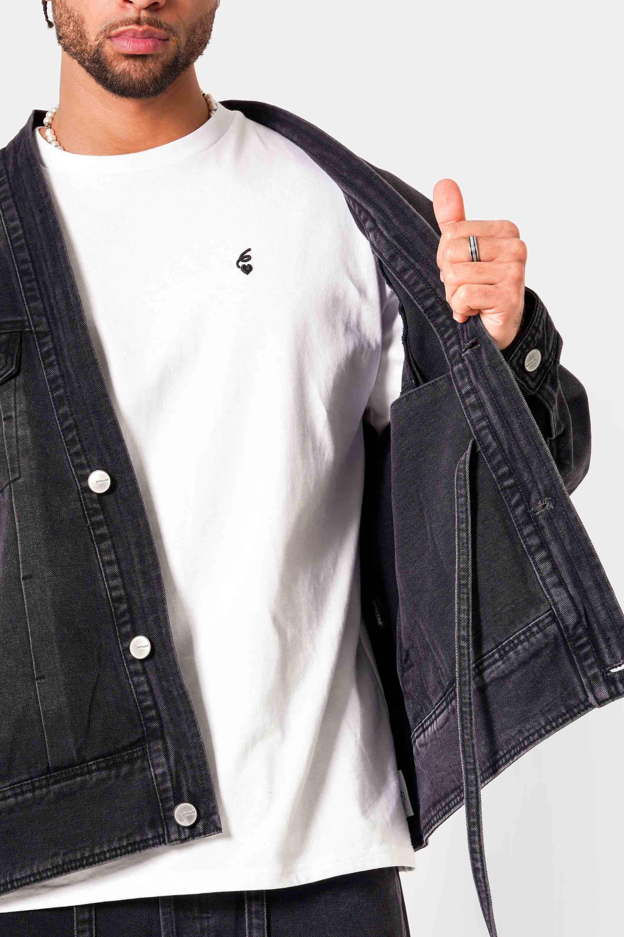 KIMONO denim jacket - Image 7