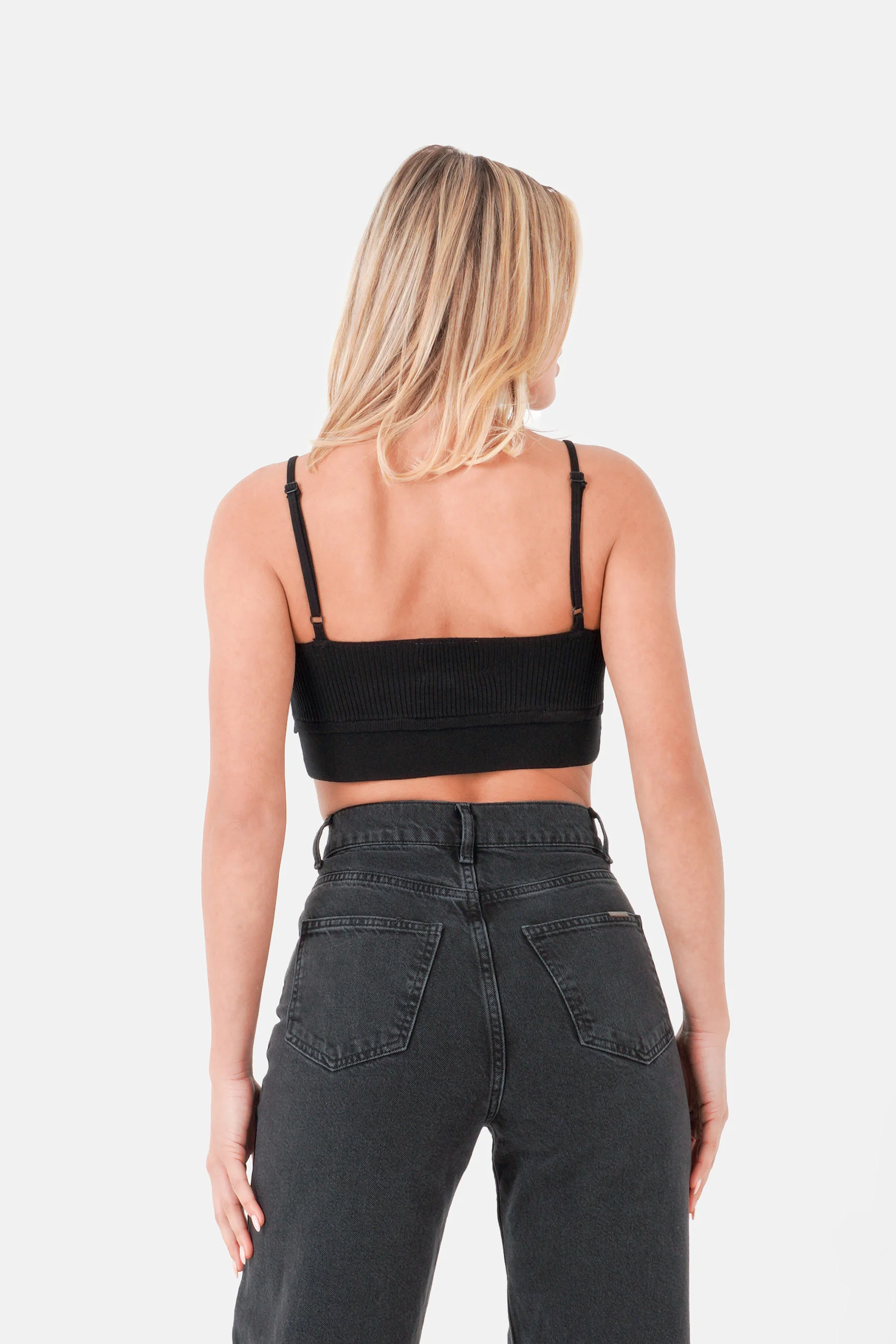 KNITTED v-neck w/s top - Image 5