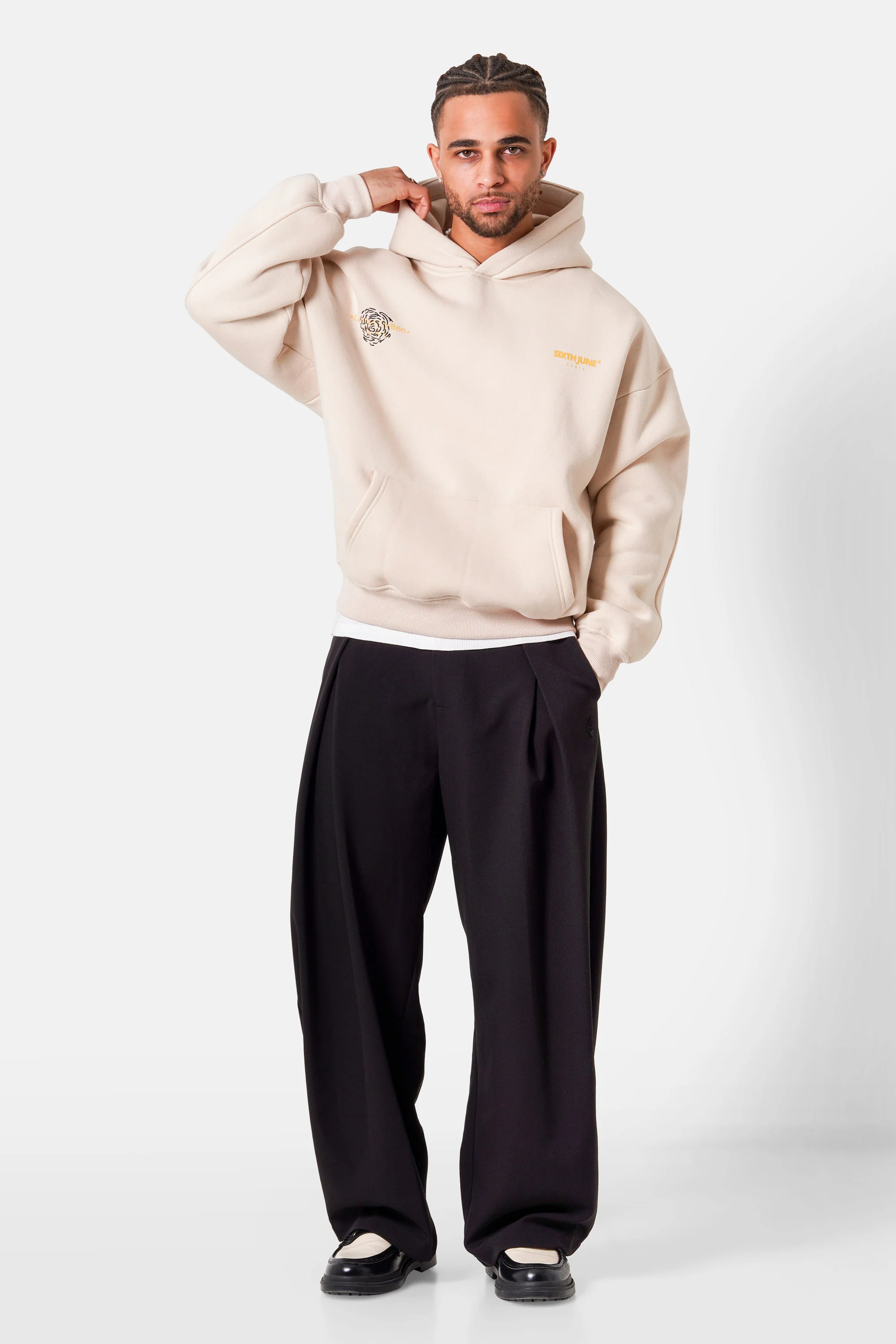 NUIT ETOILEE printed hoodie - Image 2