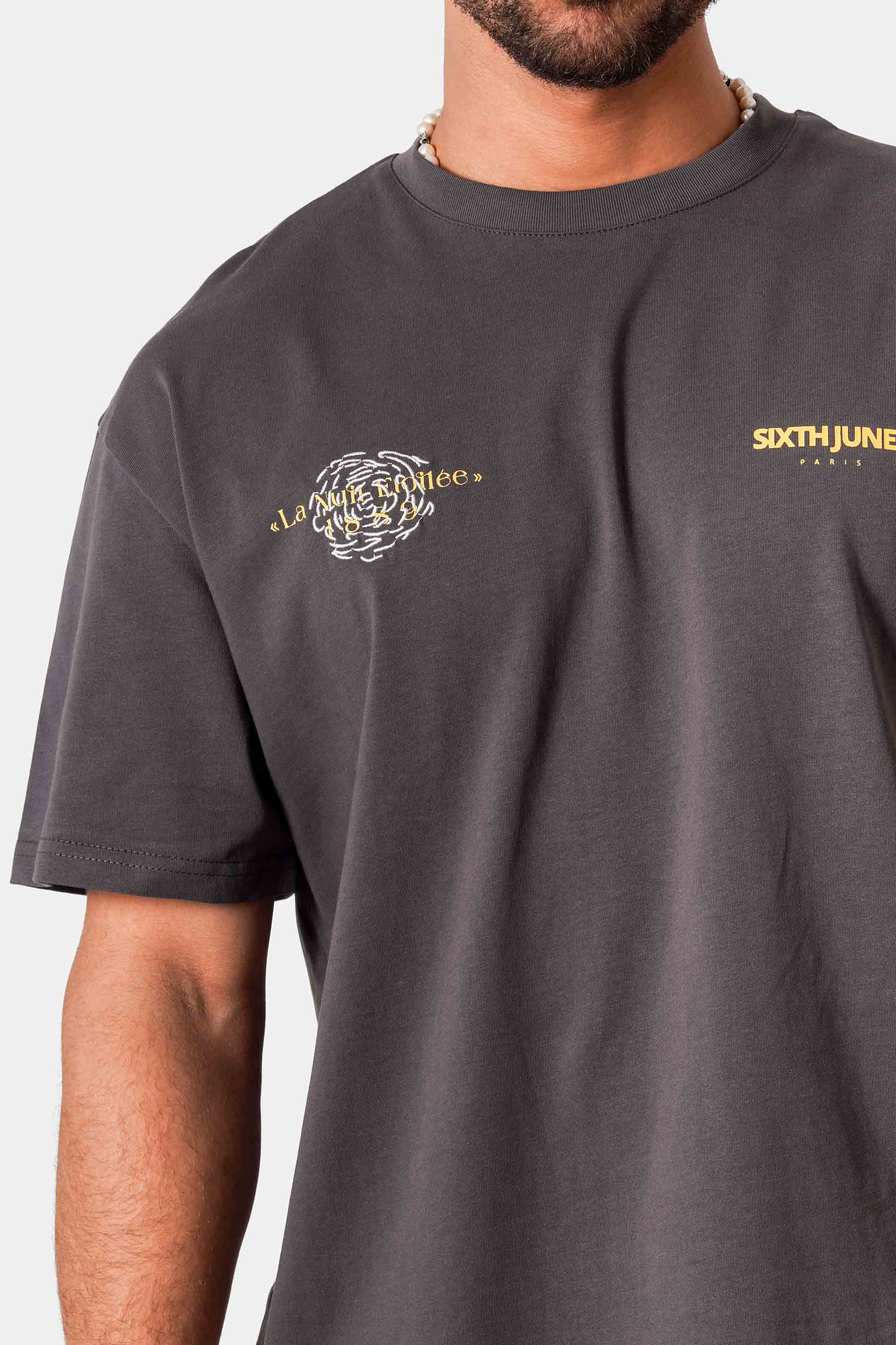 NUIT ETOILEE back print s/s t-shirt - Image 4