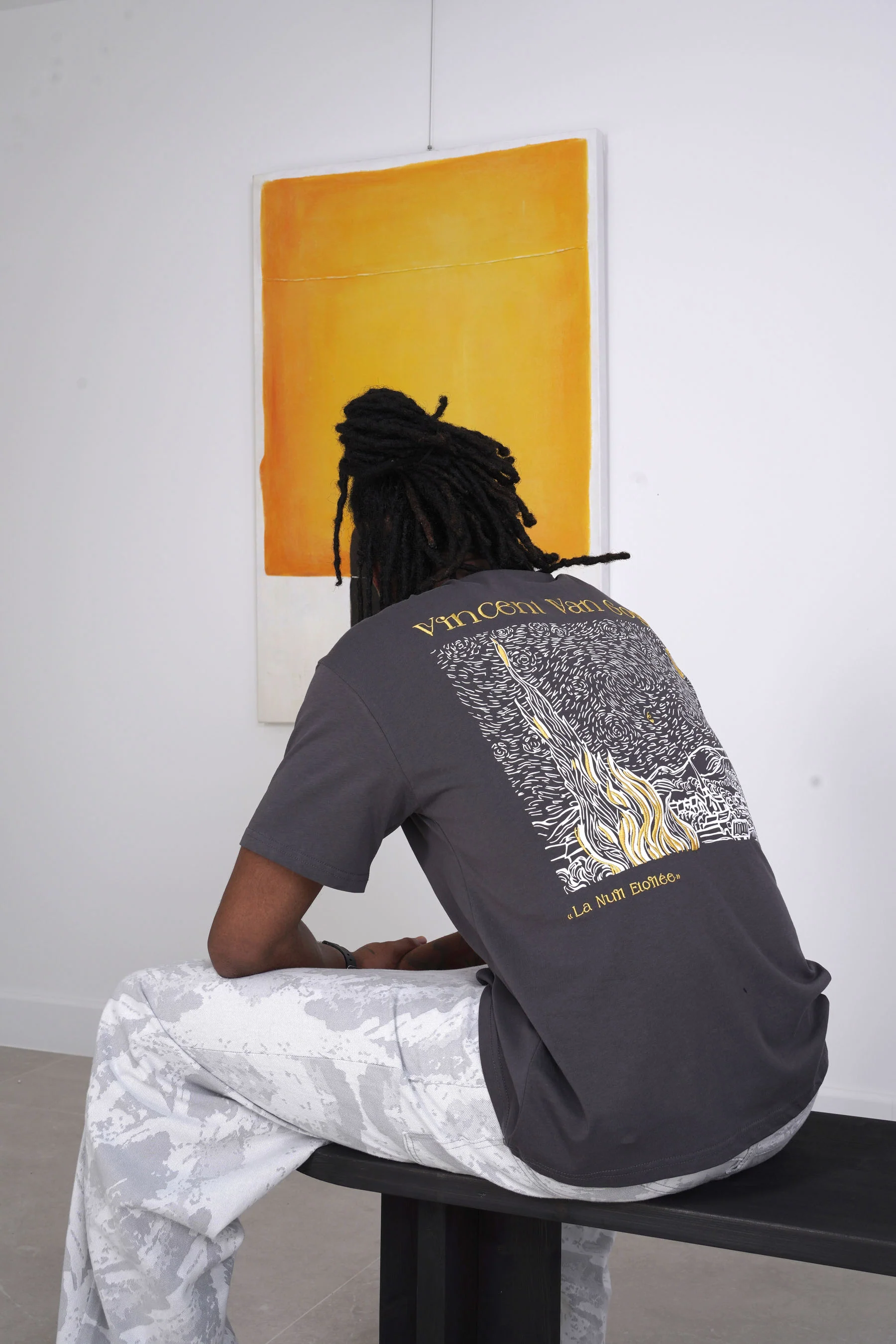 NUIT ETOILEE back print s/s t-shirt - Image 6
