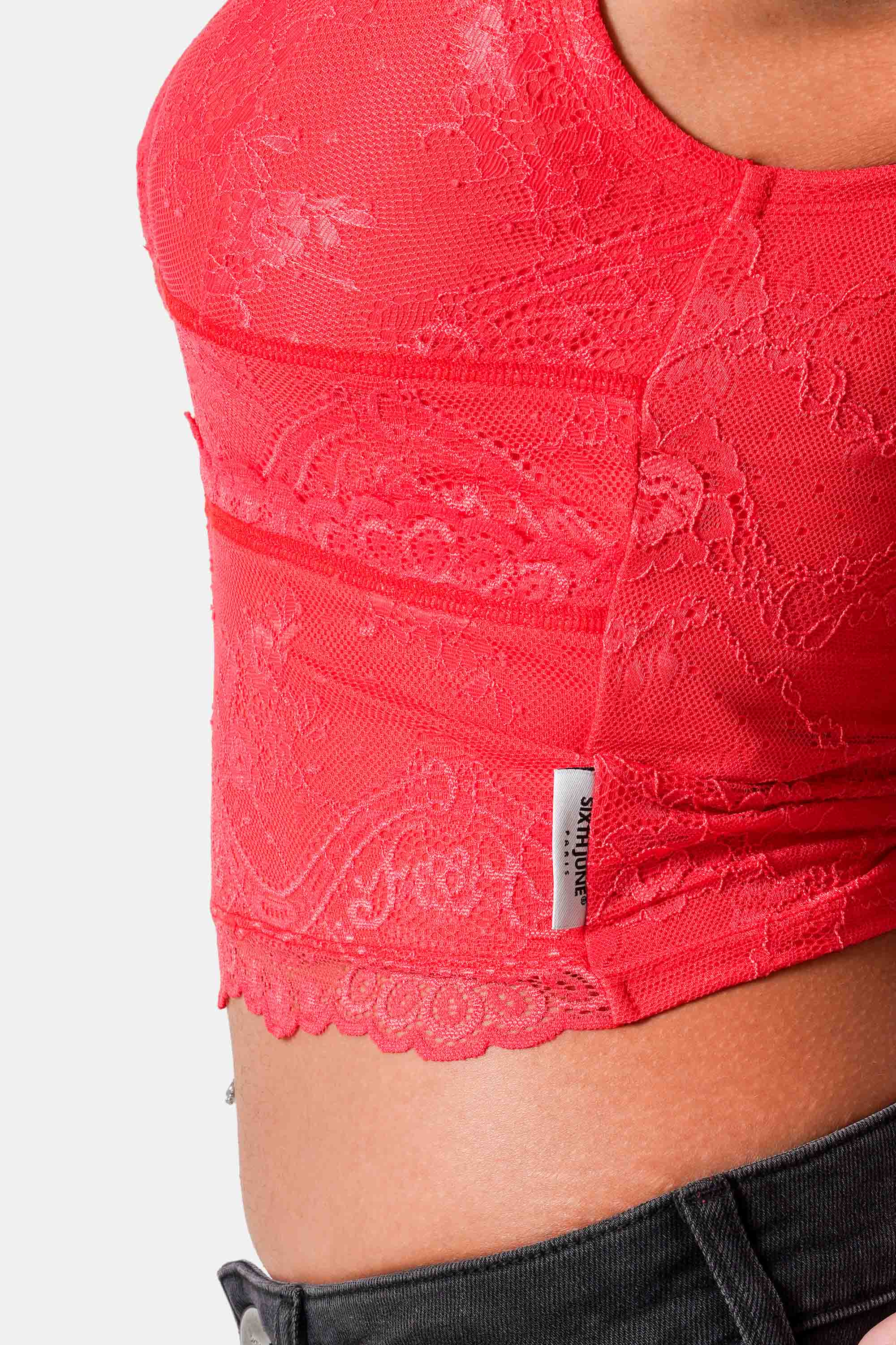 TEXTURED lace w/s top - Image 3