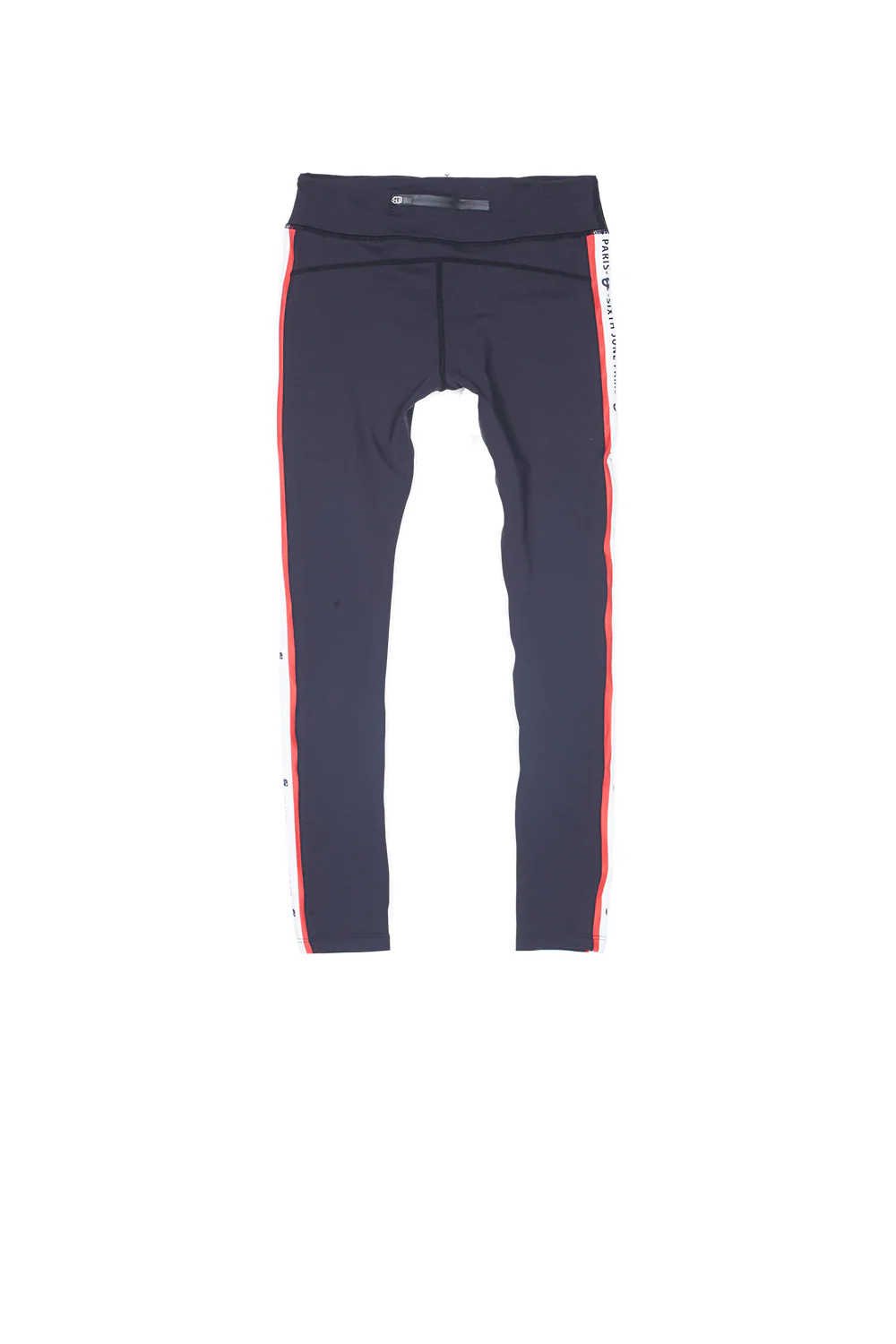 Legging bande sport logo noir - Image 6