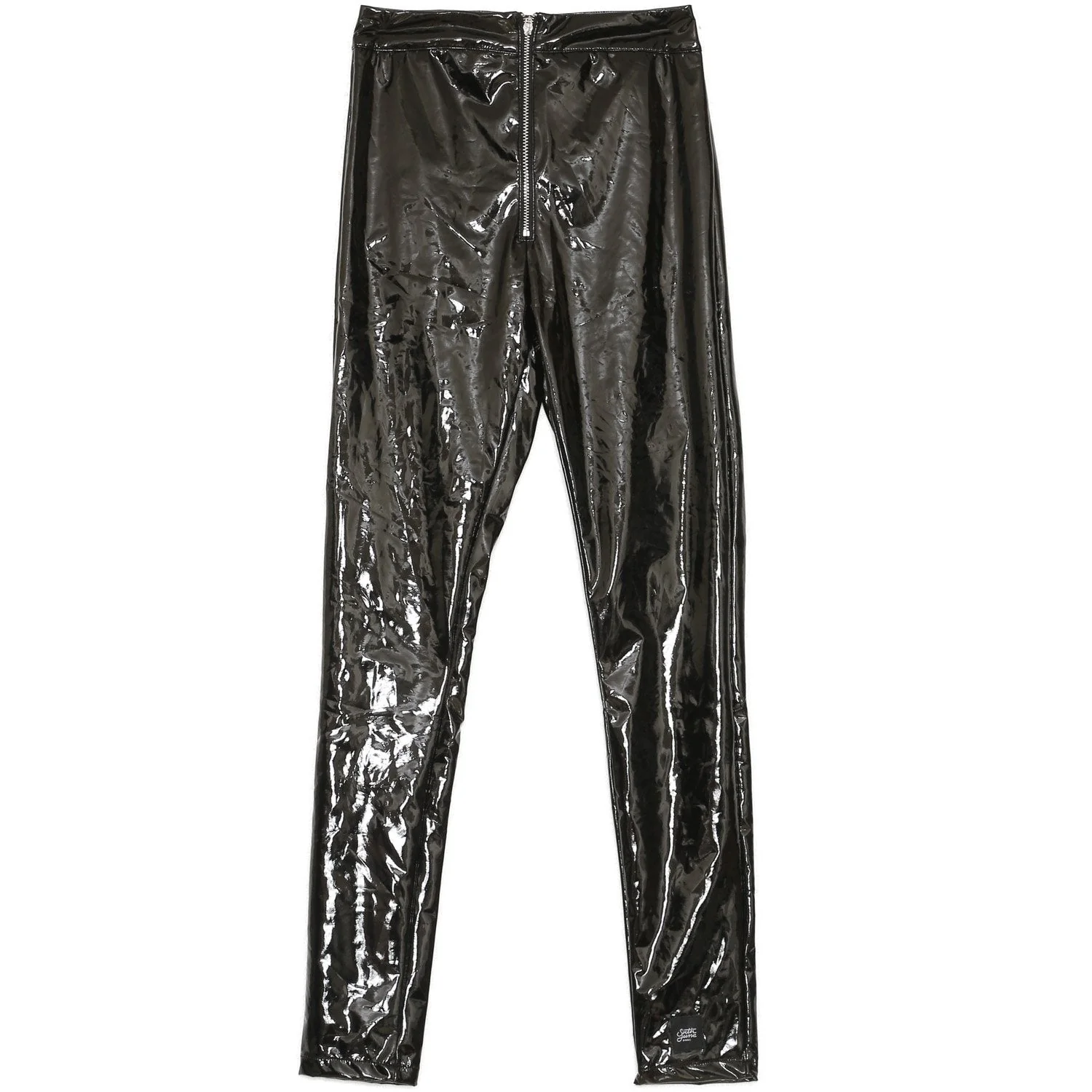 Legging vinyle zip Noir - Image 5