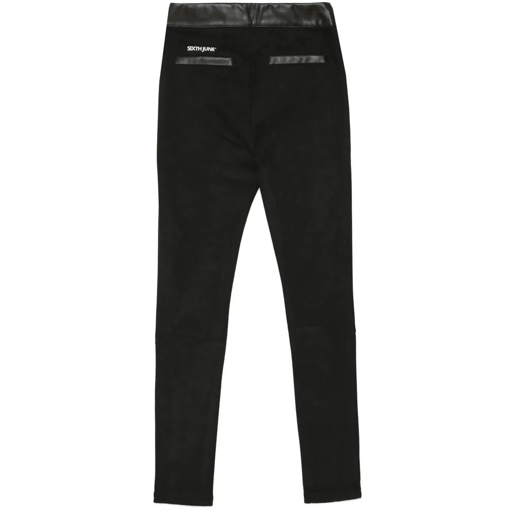 Legging fermeture noir - Image 7