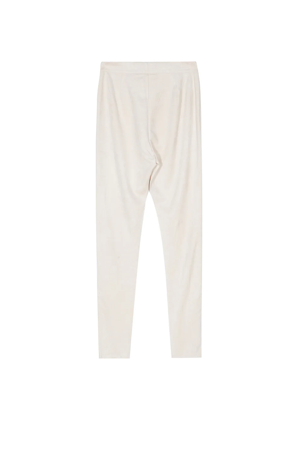 Legging suédine zip beige - Image 6