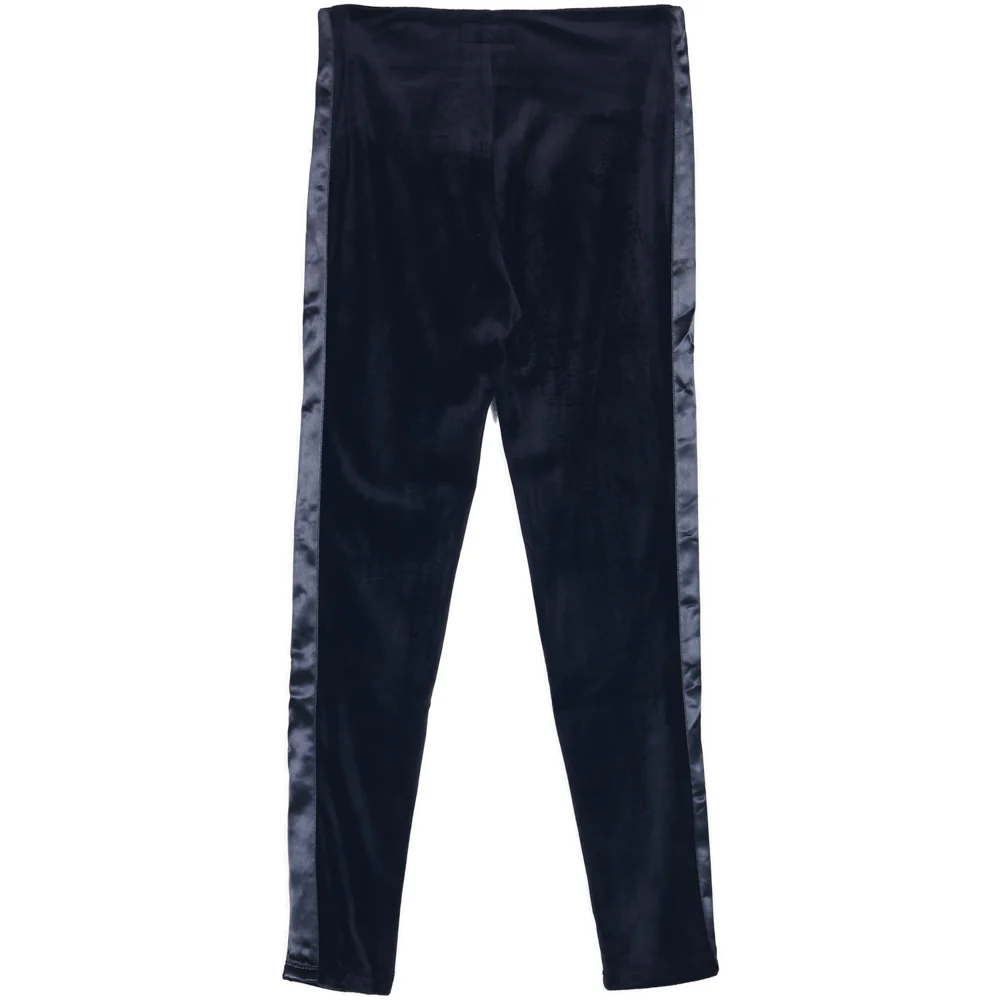 Legging velours bandes noir - Image 5
