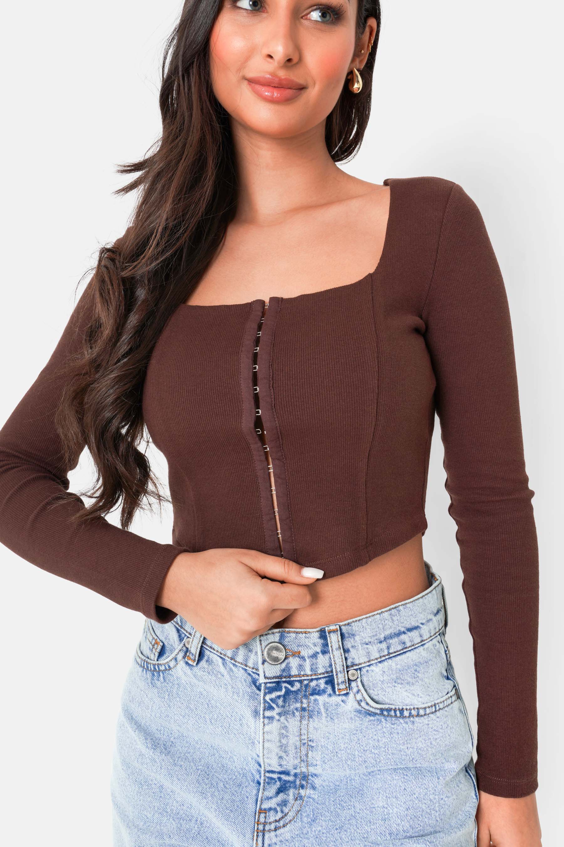 CORSET bustier l/s top - Image 3