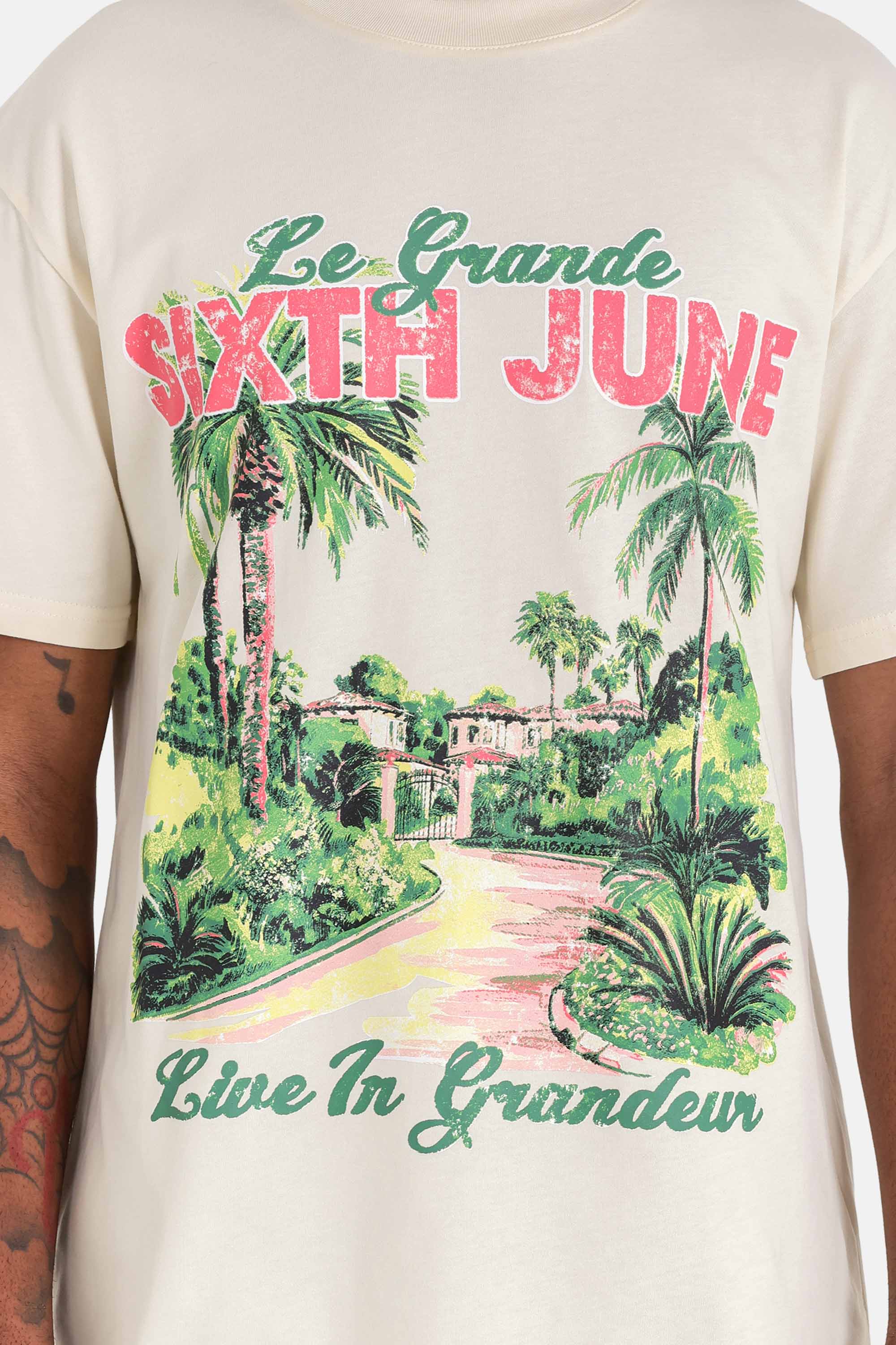 T-shirt Rio tropical Beige - Image 3