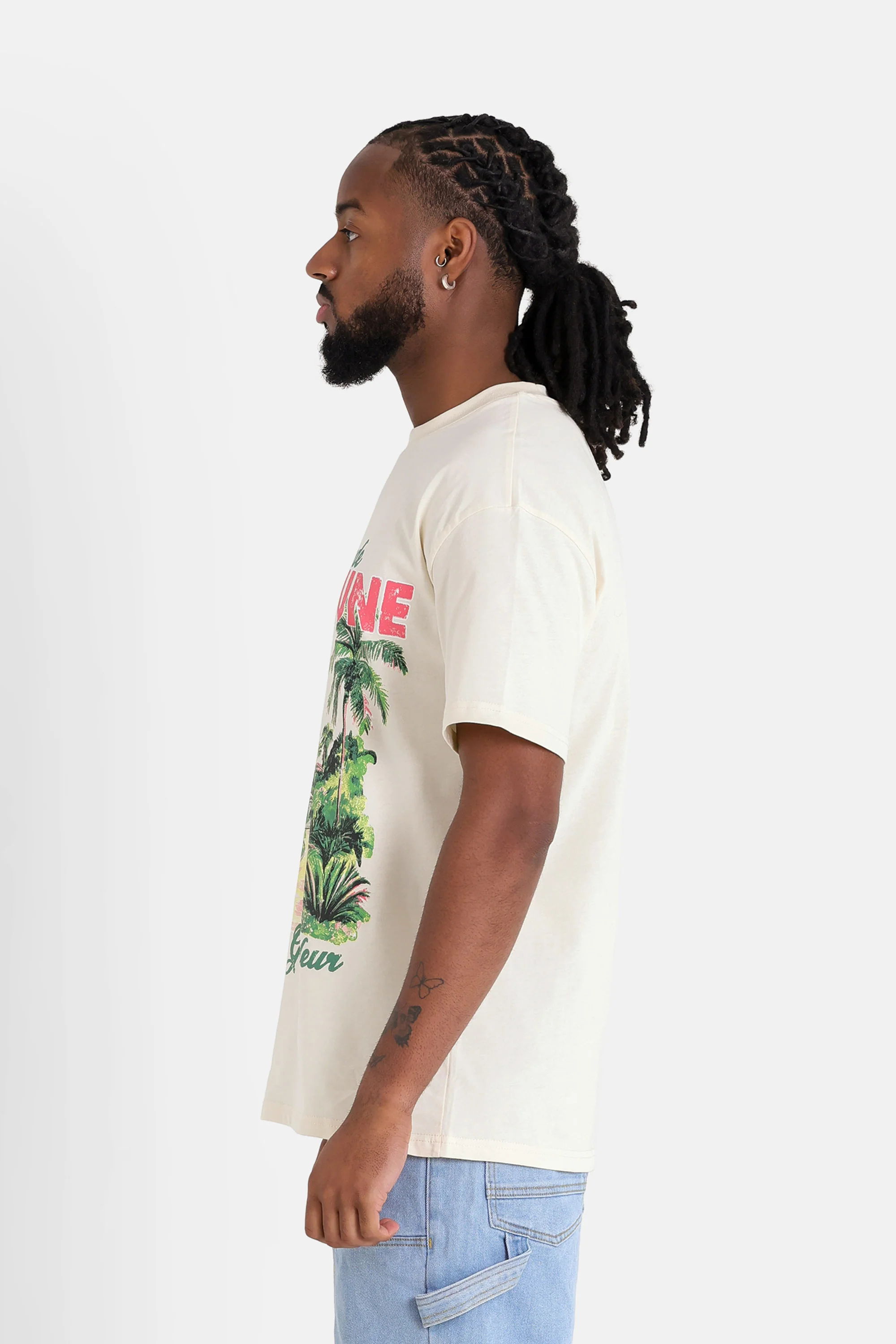 T-shirt Rio tropical Beige - Image 4