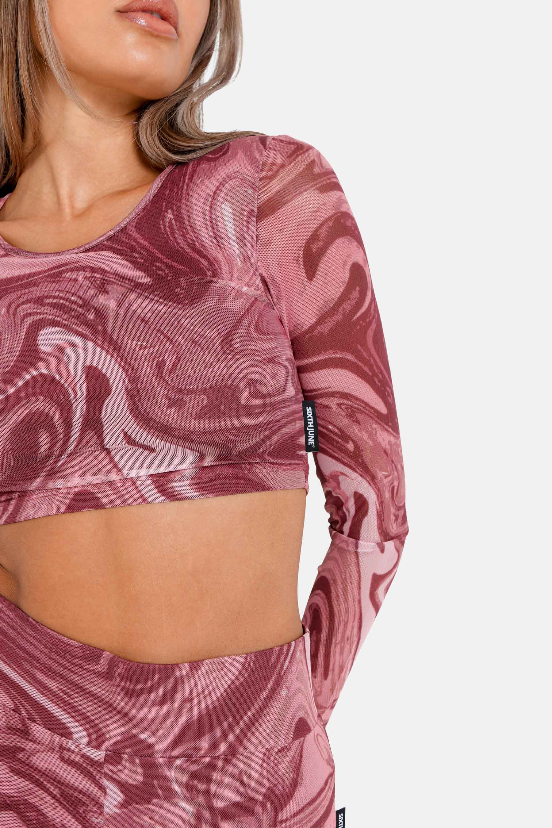 Top court mesh encore Rose - Image 3