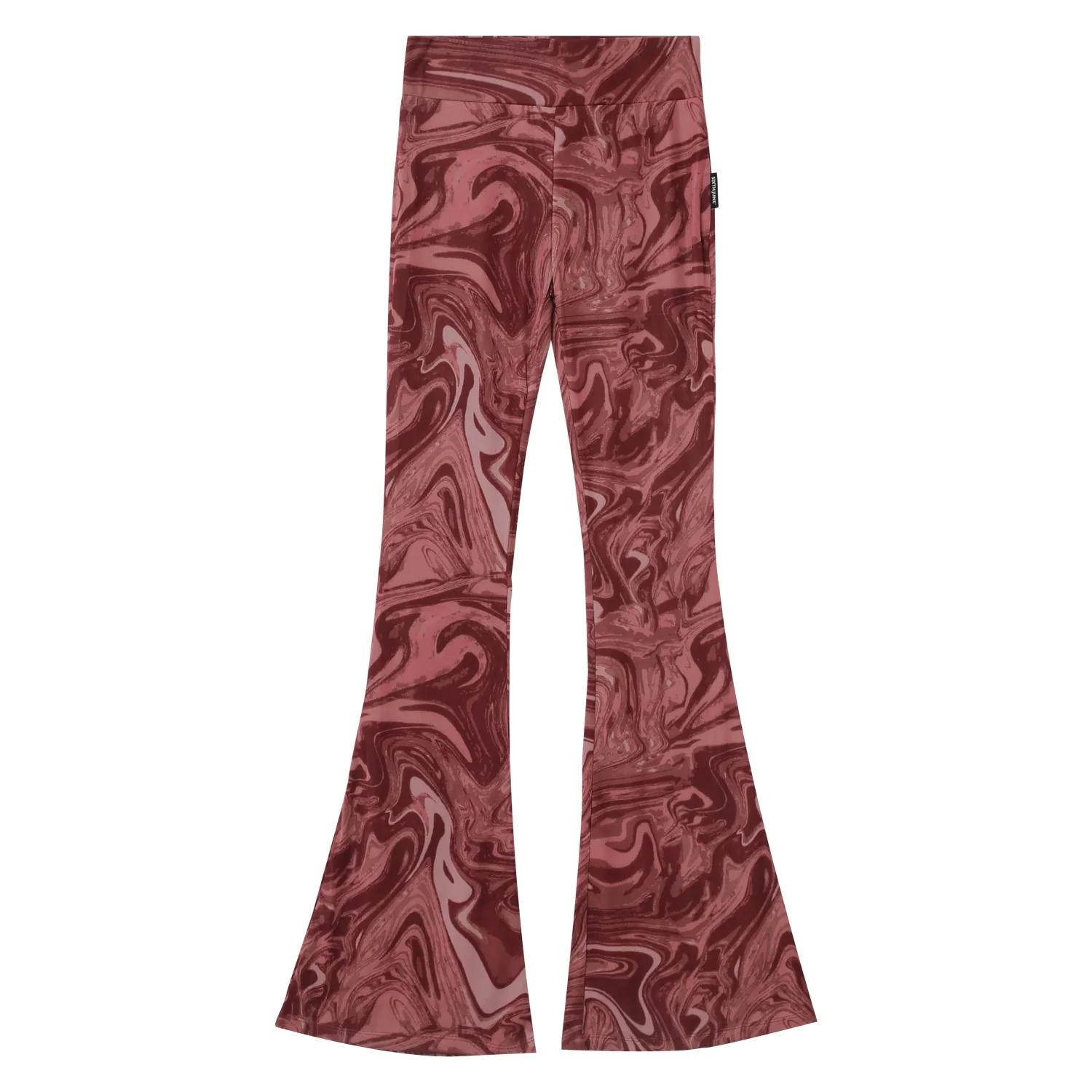 Pantalon mesh flare encore Rose - Image 6