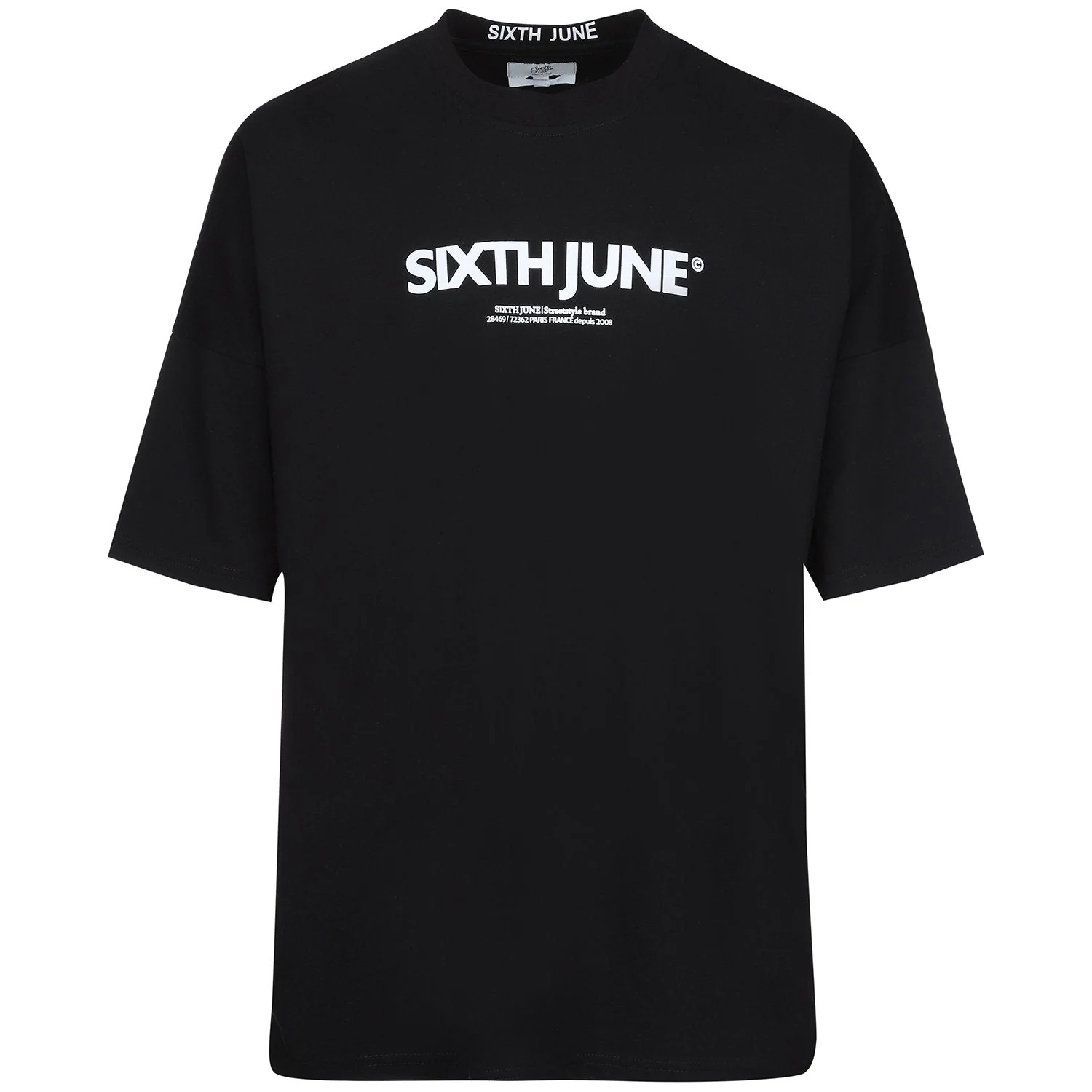 Robe t-shirt logo noir - Image 2