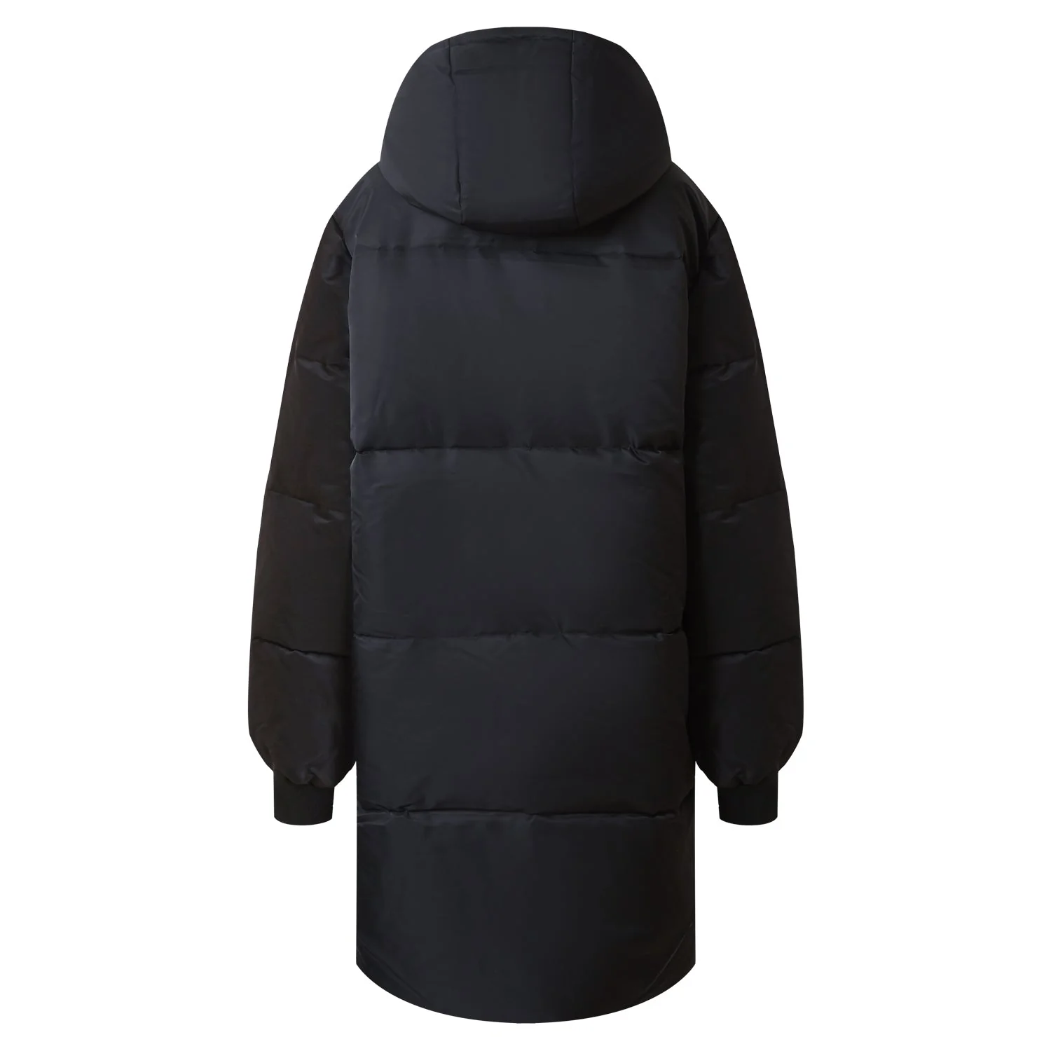 Doudoune longue nylon Noir - Image 7