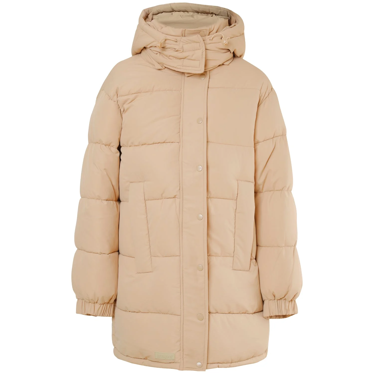 Doudoune longue oversize Beige - Image 6